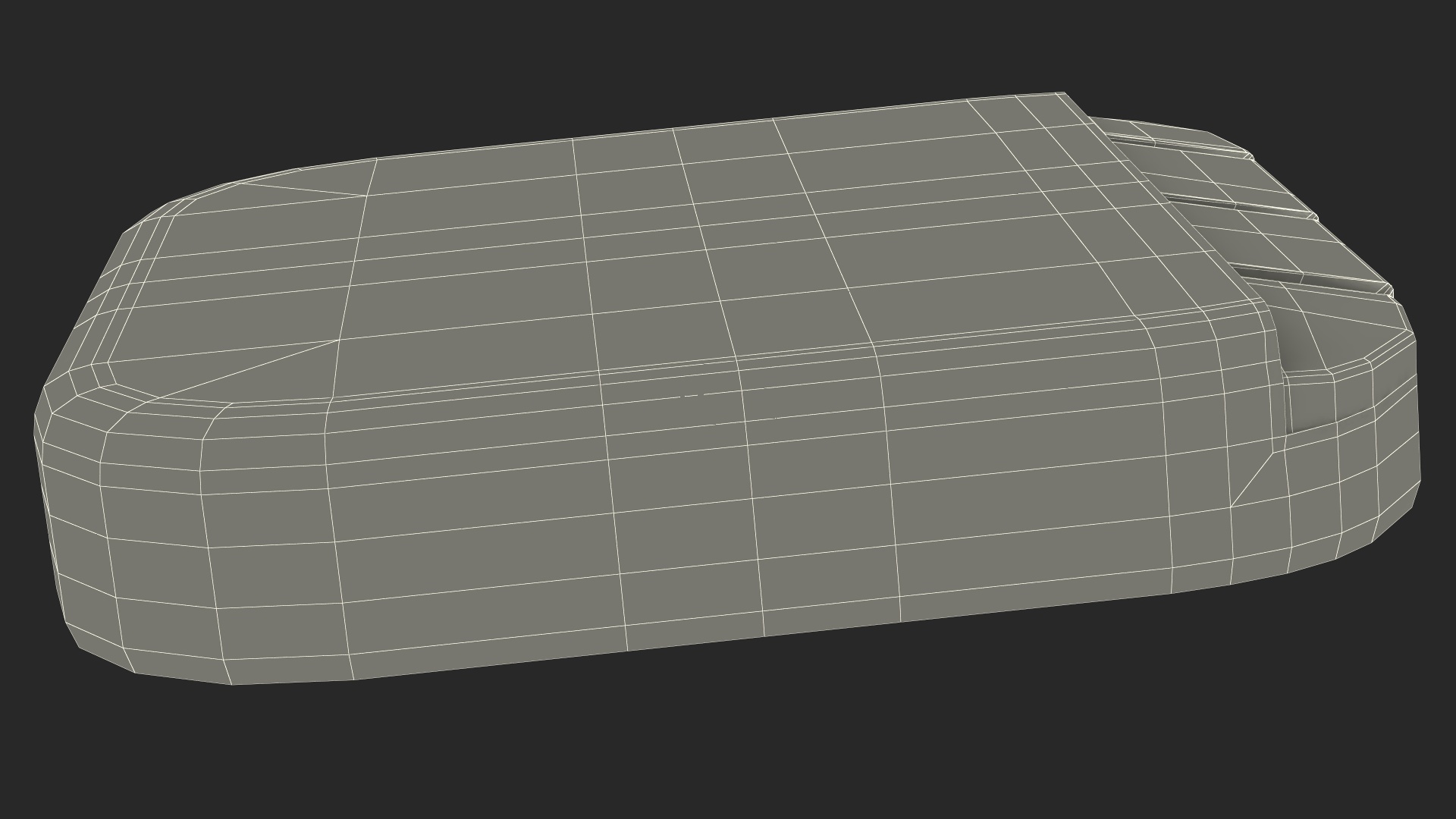 iPhone iOS Contacts Icon 3D model