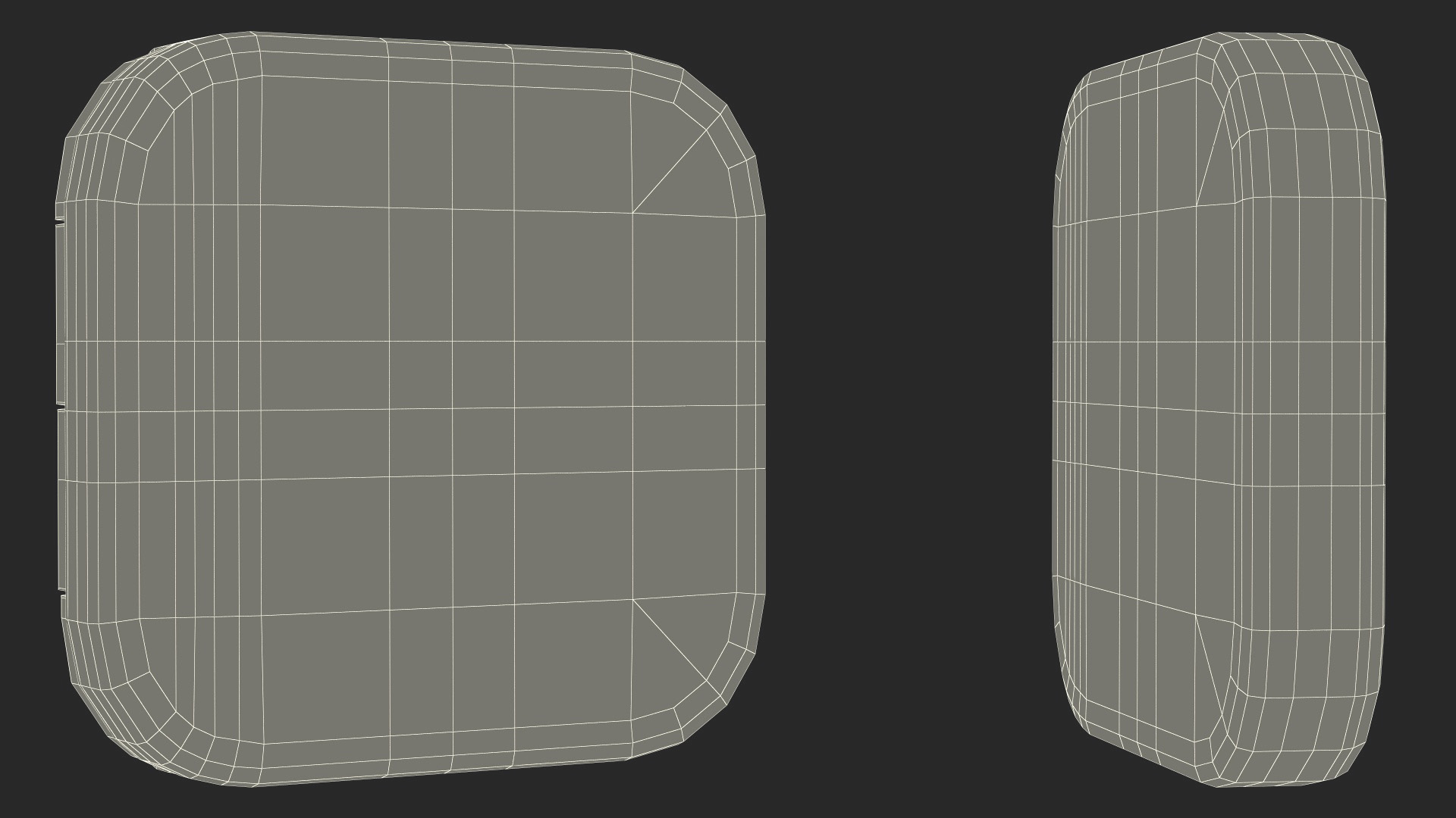 iPhone iOS Contacts Icon 3D model
