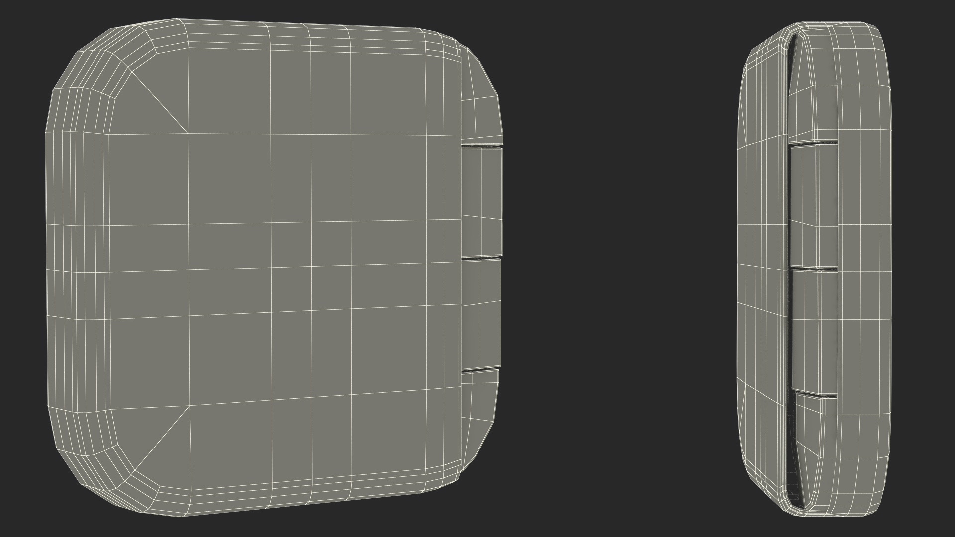 iPhone iOS Contacts Icon 3D model