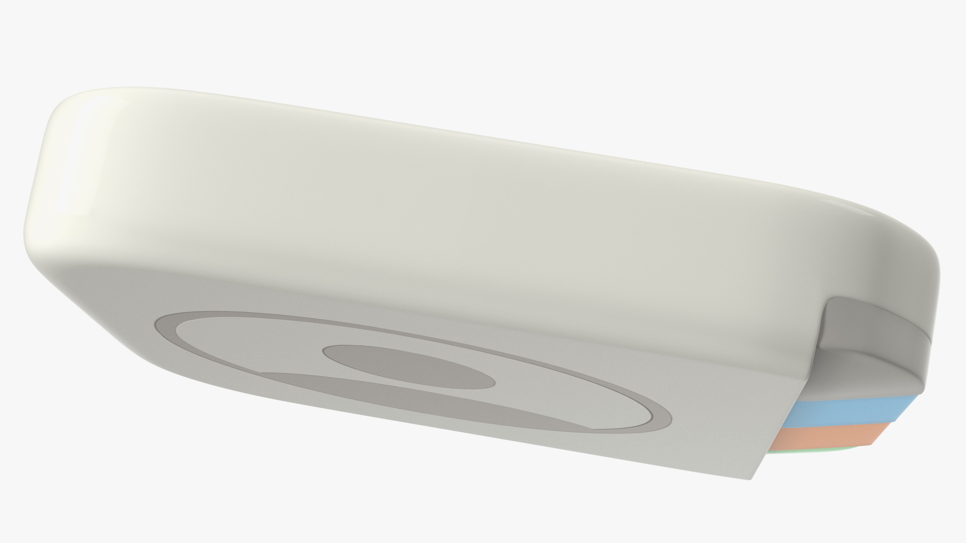 iPhone iOS Contacts Icon 3D model