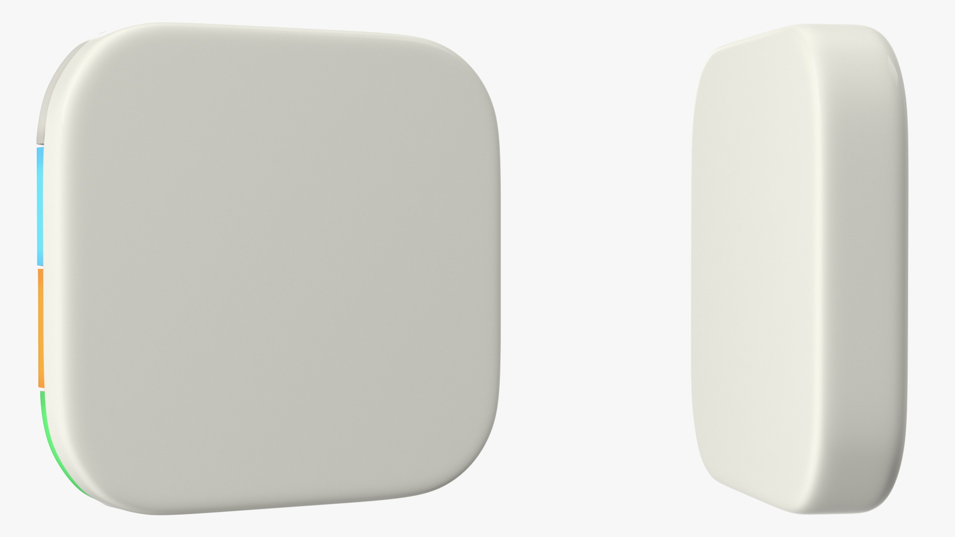 iPhone iOS Contacts Icon 3D model