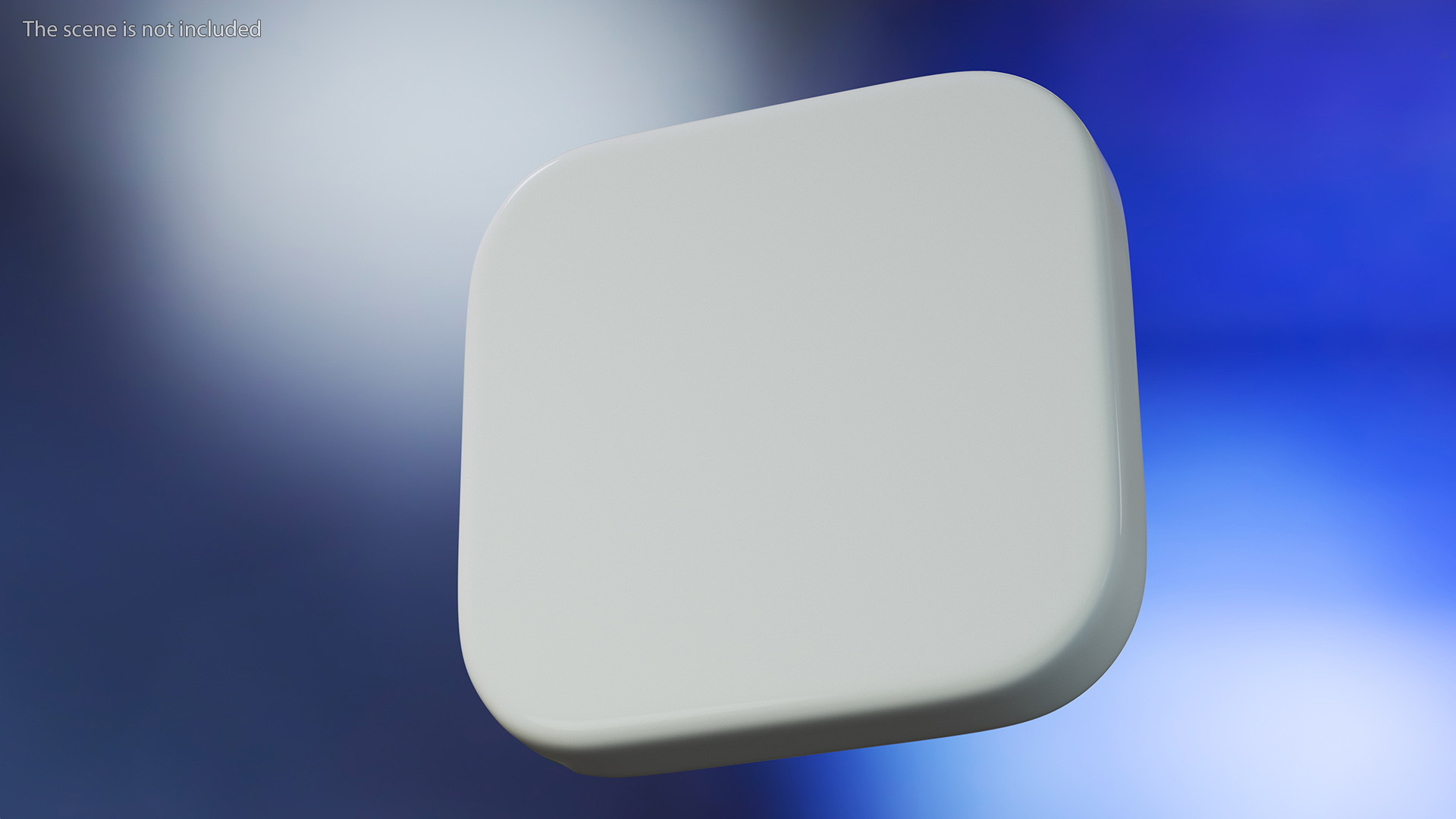 iPhone iOS Contacts Icon 3D model