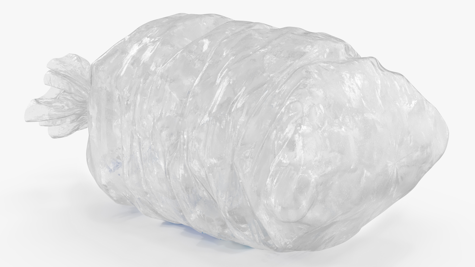 ICE Bag with 3LB Ice Cubes Clear - view 4