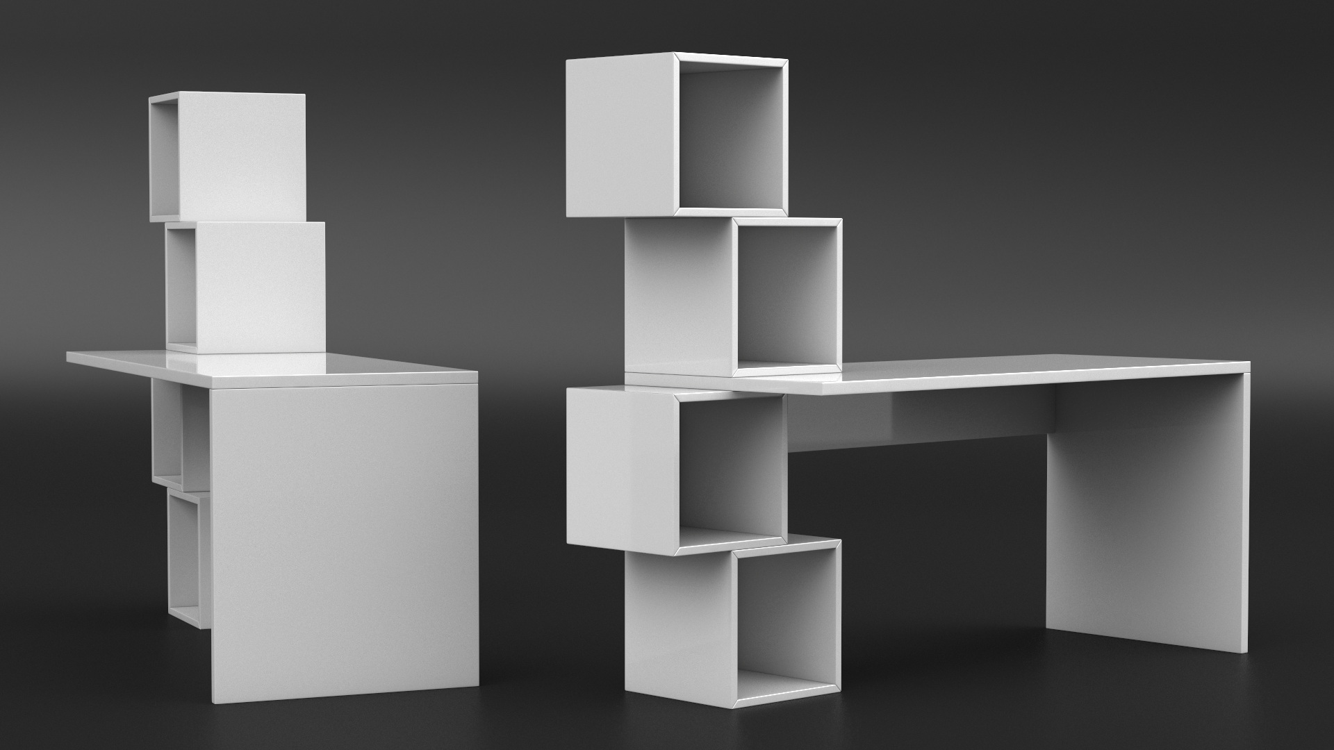 Gaming Computer Desk, view 3