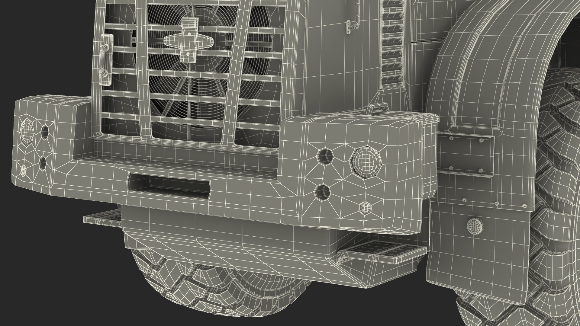 3D model Hyundai HL730 Front End Loader