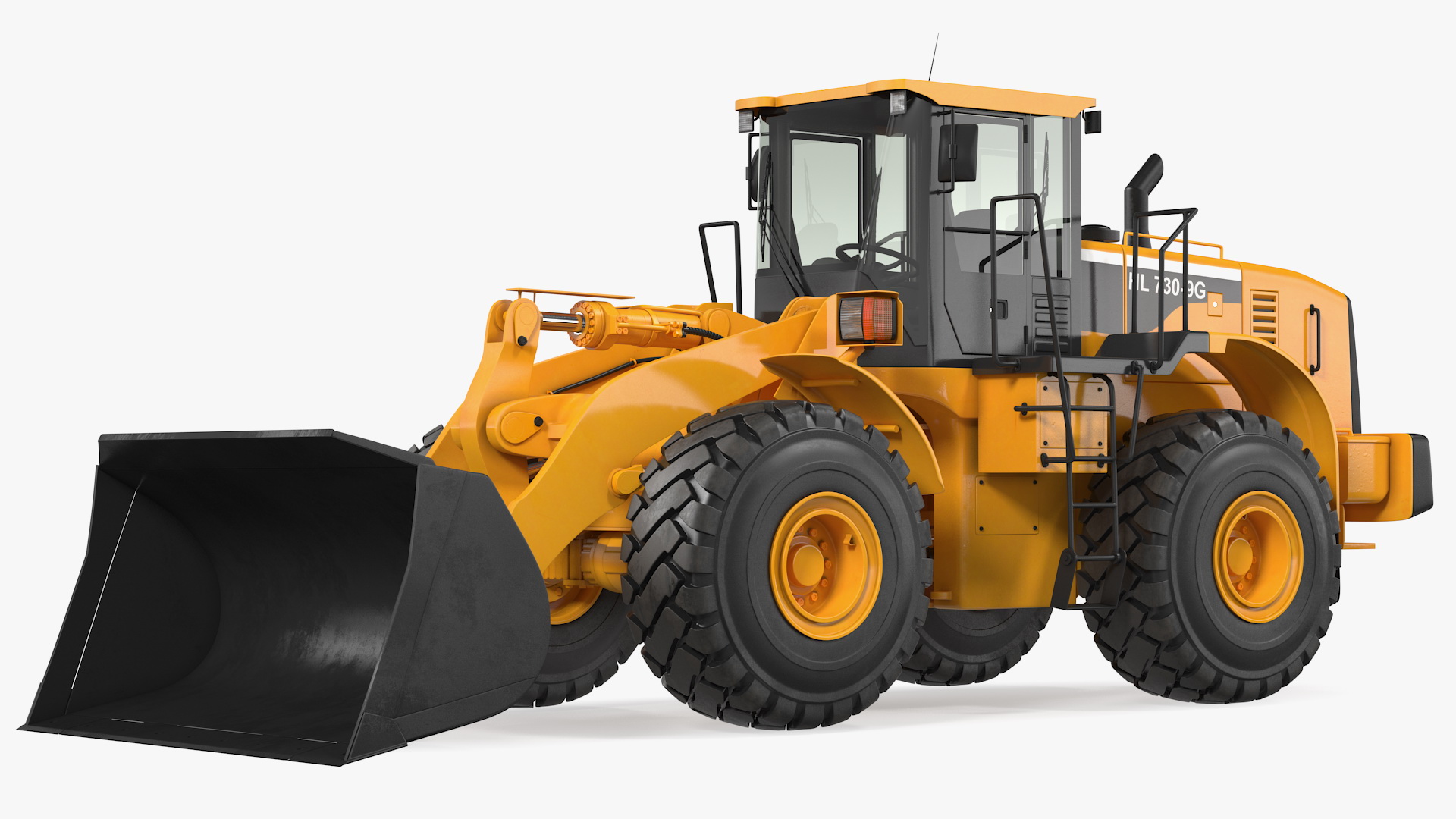 3D model Hyundai HL730 Front End Loader