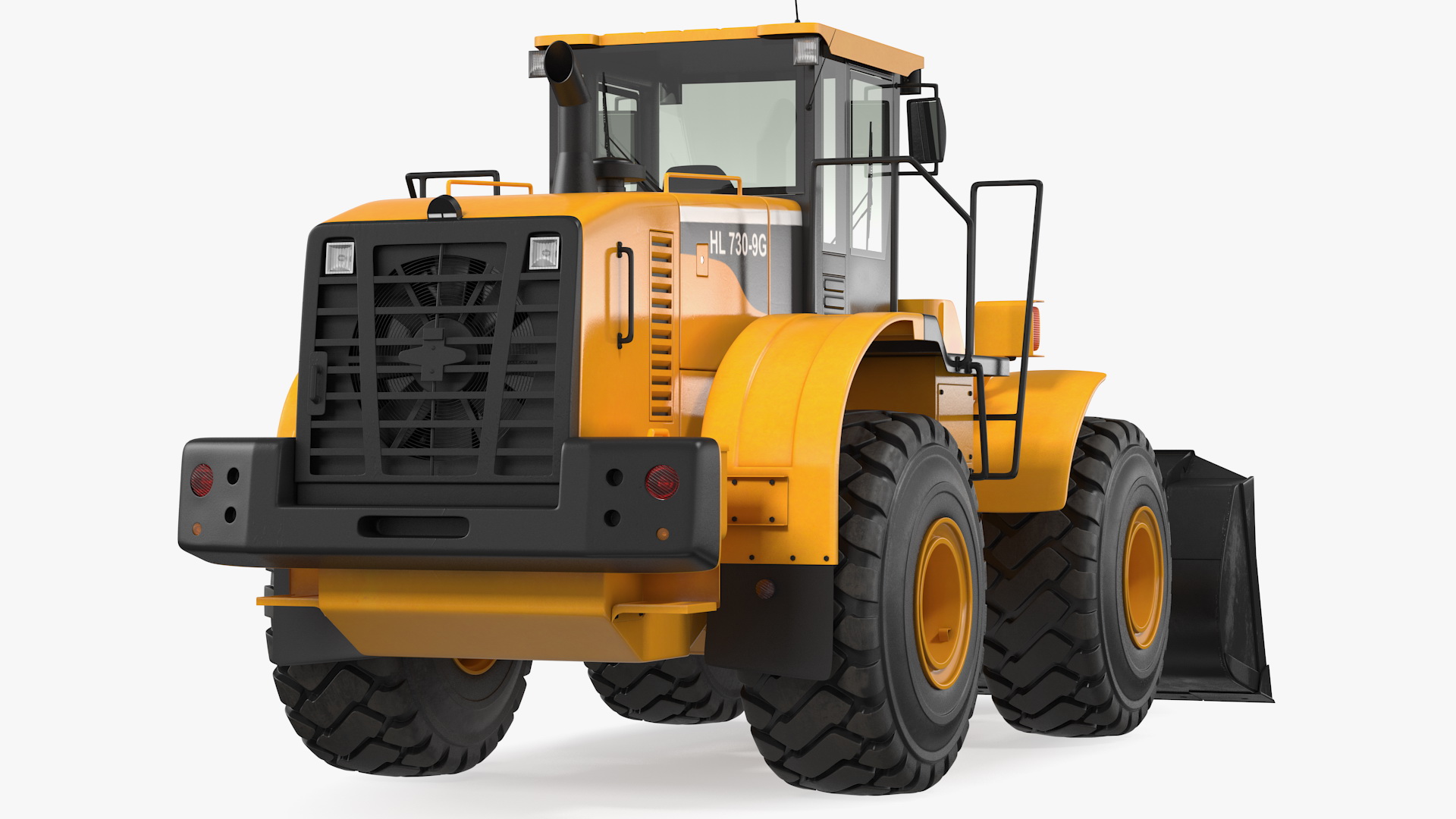 3D model Hyundai HL730 Front End Loader