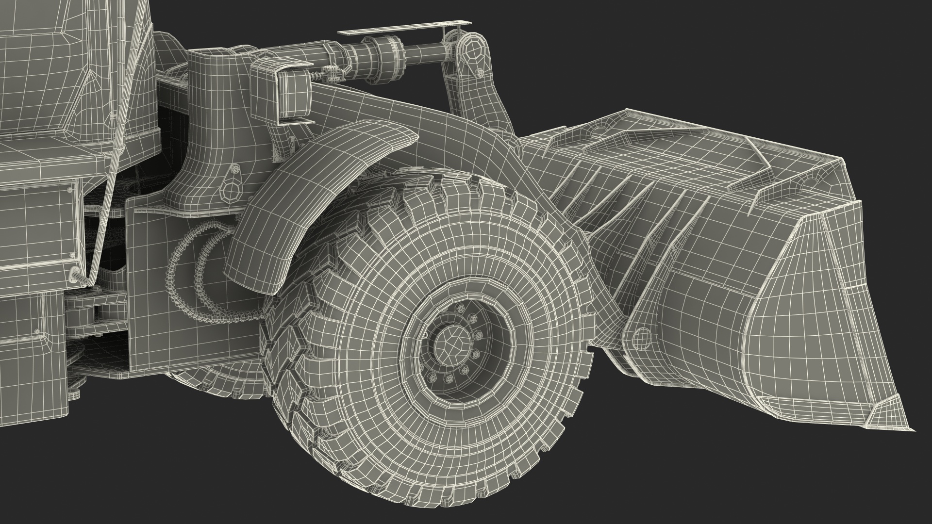 3D model Hyundai HL730 Front End Loader