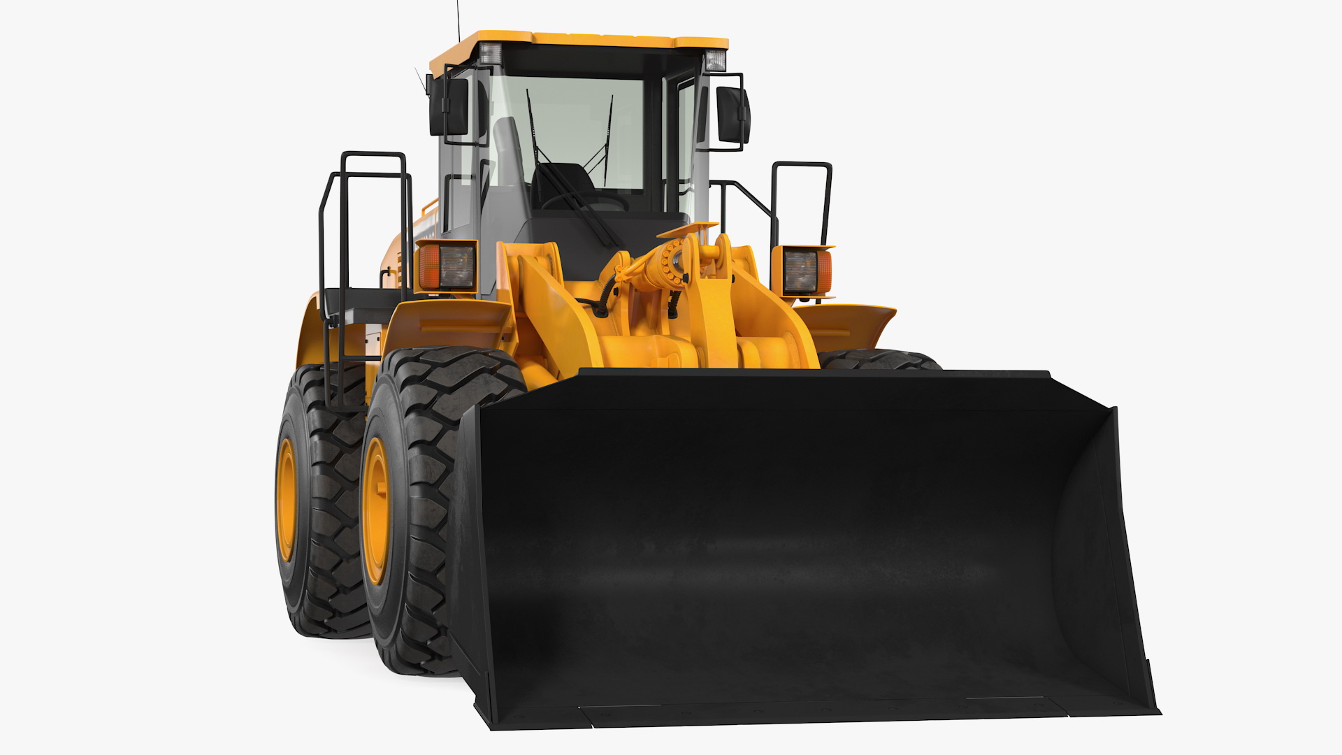 3D model Hyundai HL730 Front End Loader