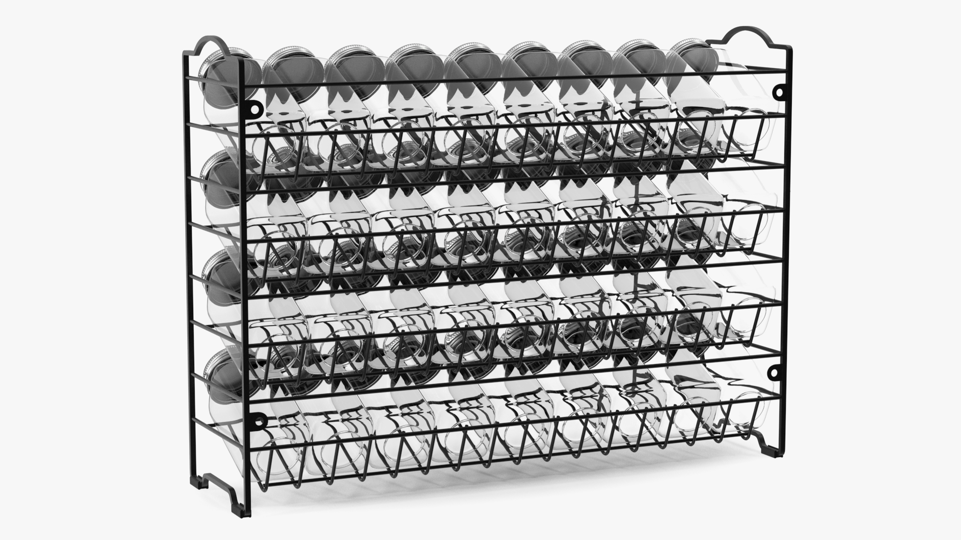 Spice Rack Organizer SpaceAid 3D model