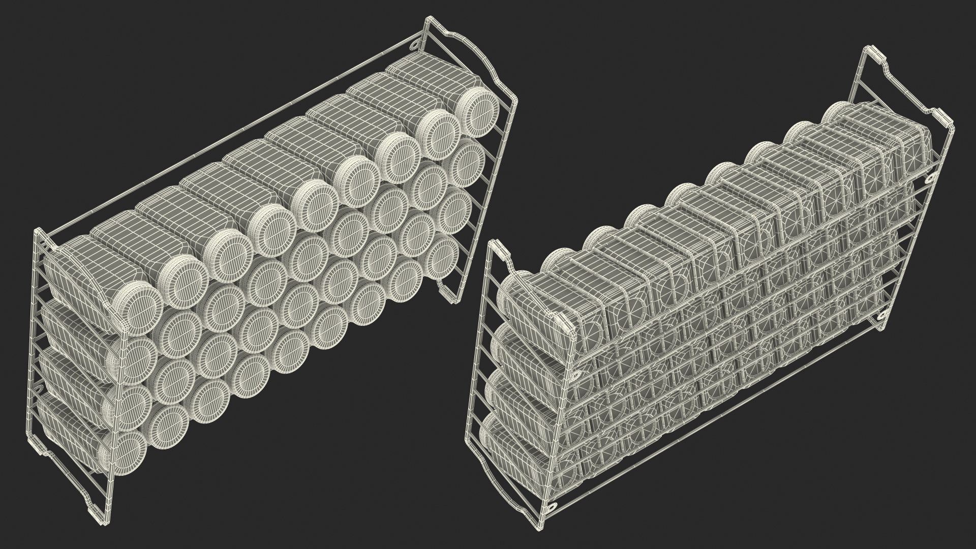 Spice Rack Organizer SpaceAid 3D model