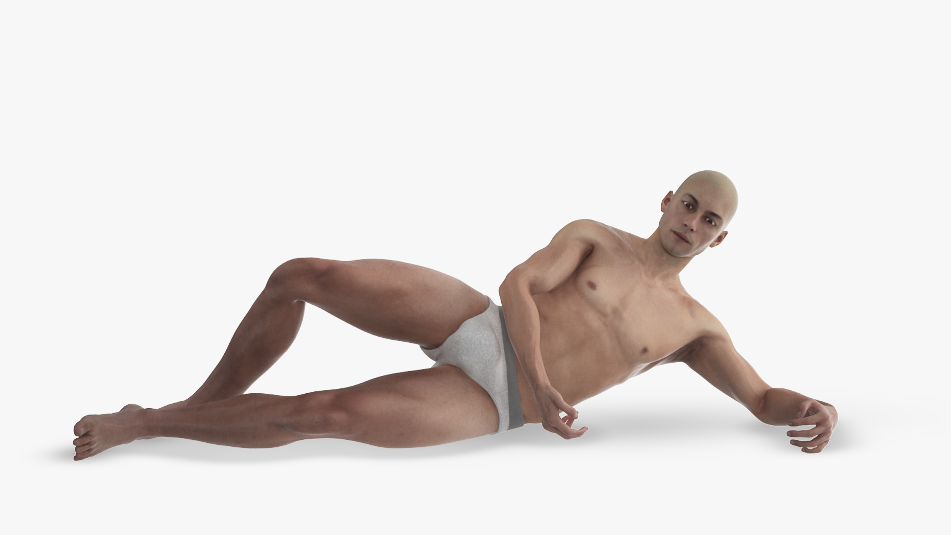 3D model Male Physique Character Rigged