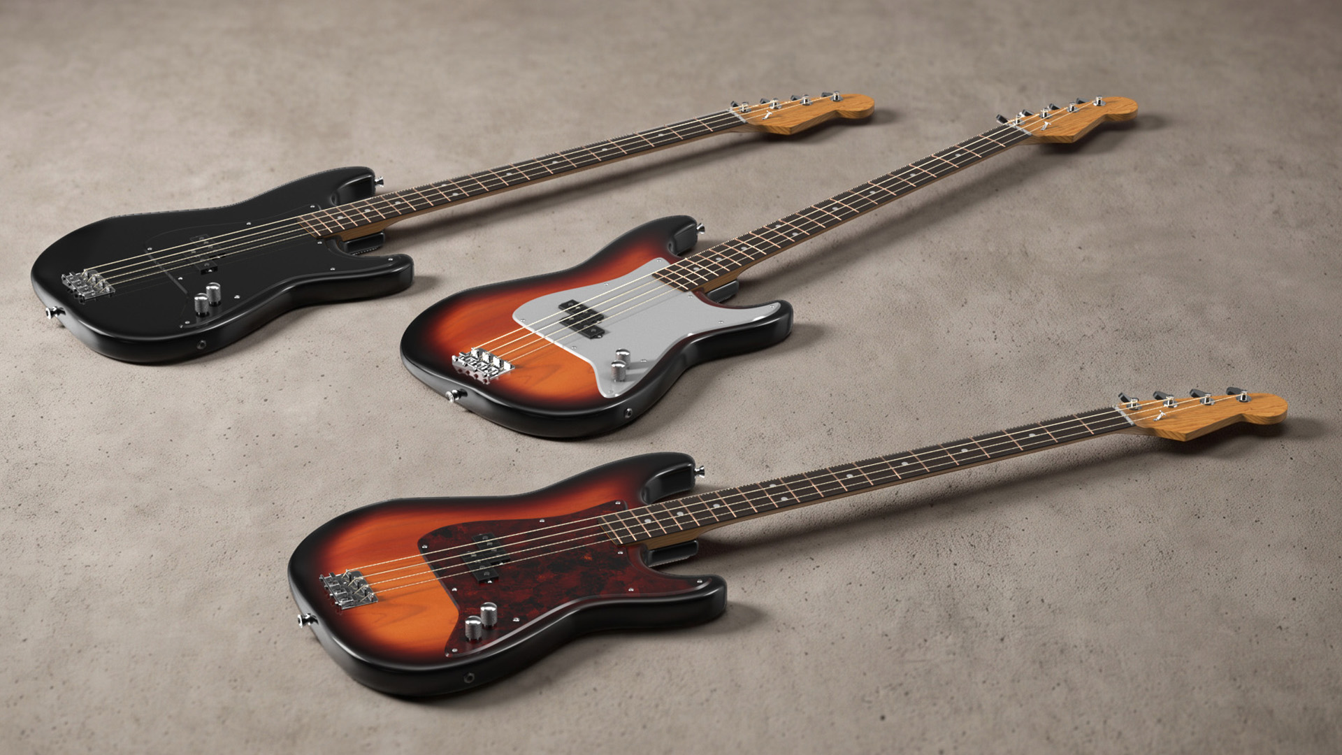 Bass Guitar Set, view 2