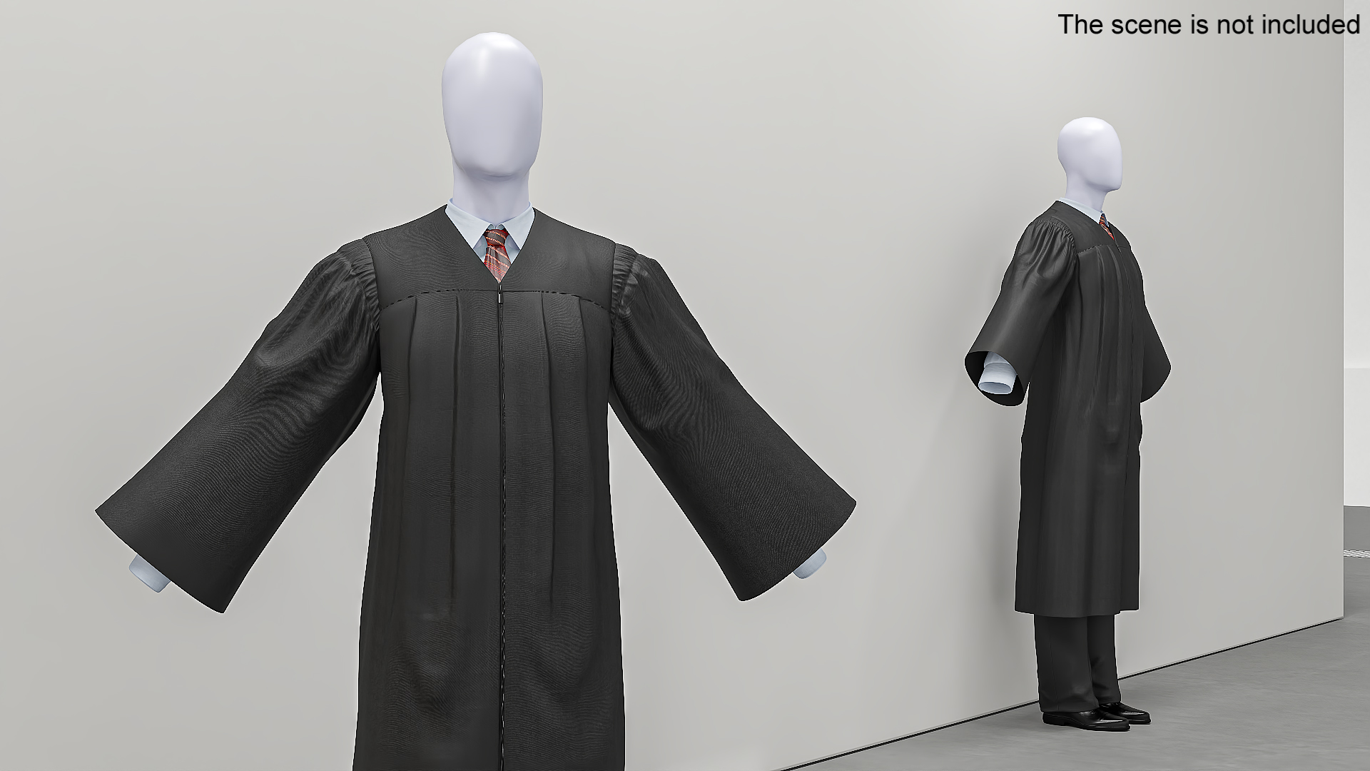 3D model Judge Traditional Clothes