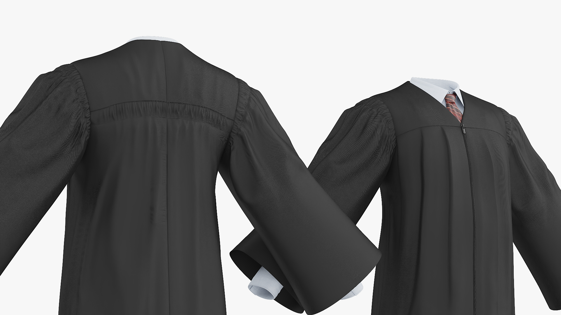 3D model Judge Traditional Clothes