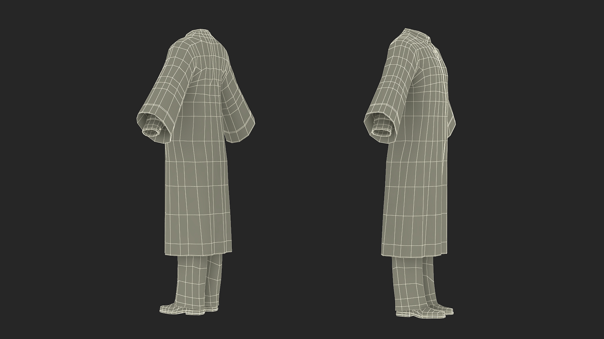 3D model Judge Traditional Clothes