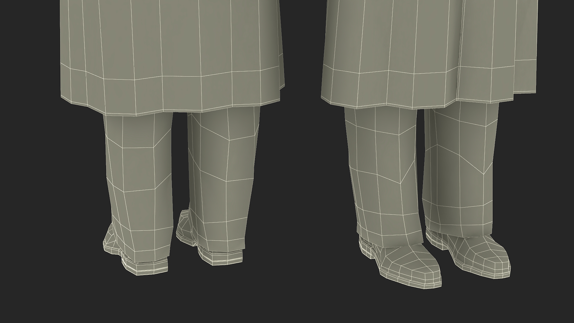 3D model Judge Traditional Clothes