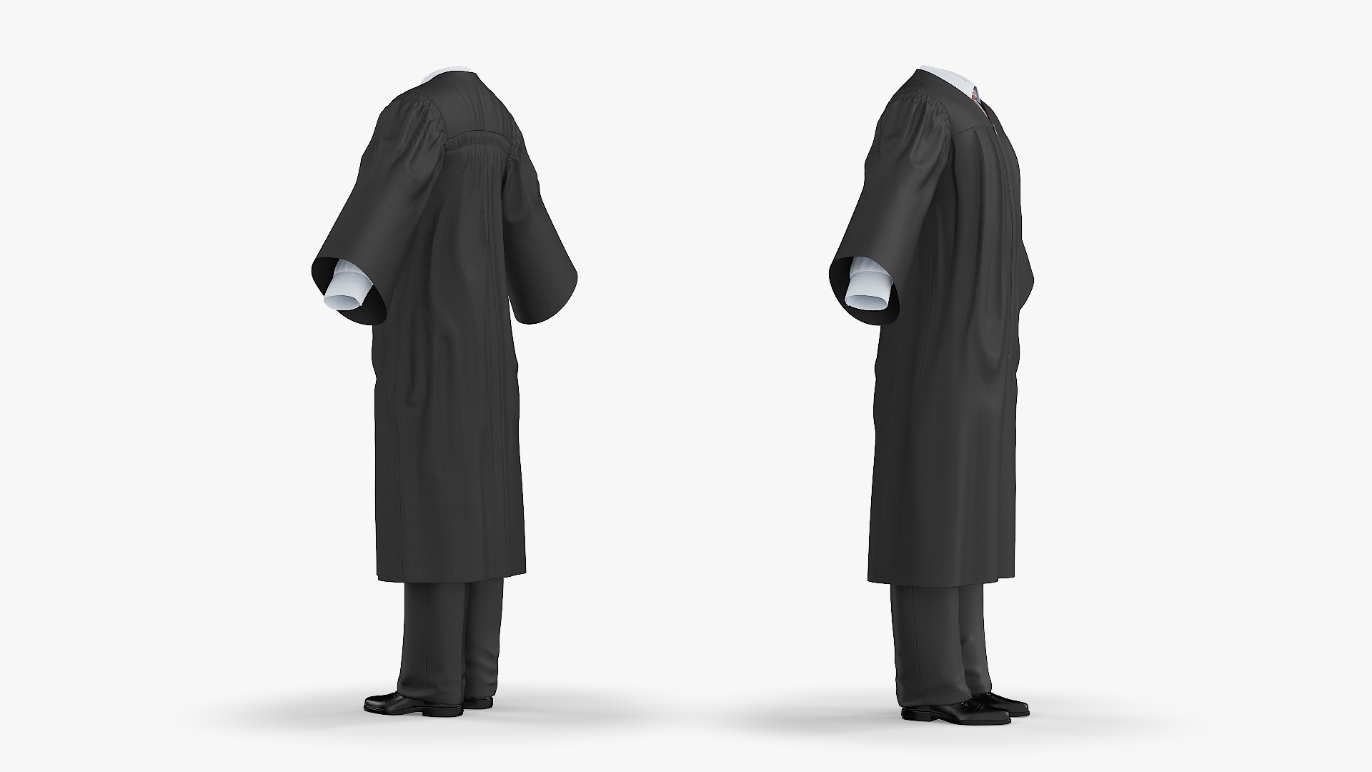 3D model Judge Traditional Clothes