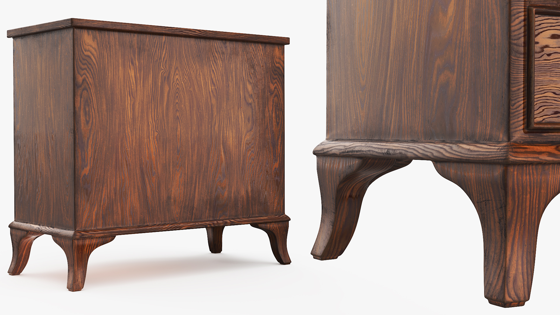Oval Office Presidential Wooden Dresser Brown - view 6