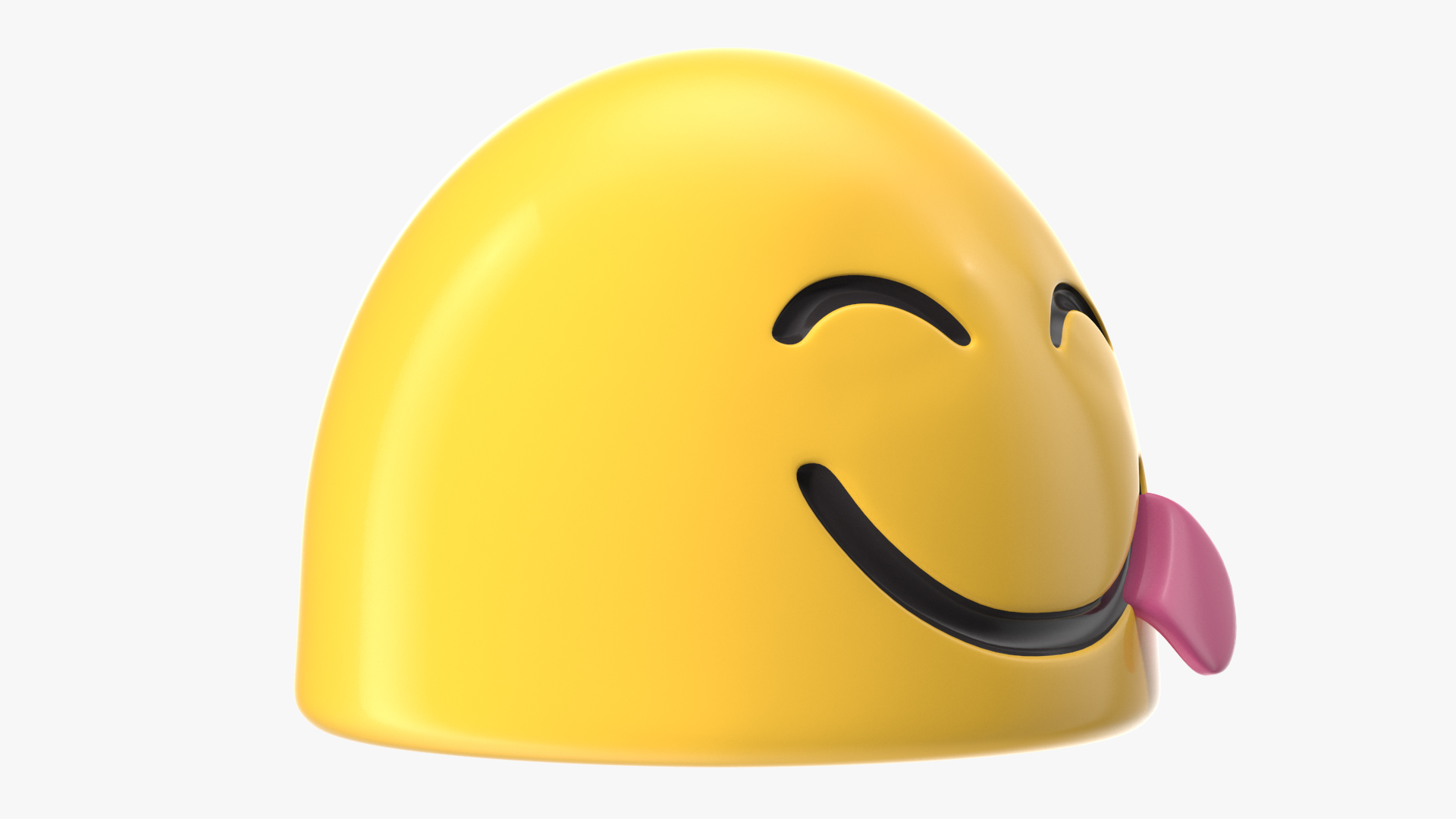 Face Savoring Food Android Emoji 3D