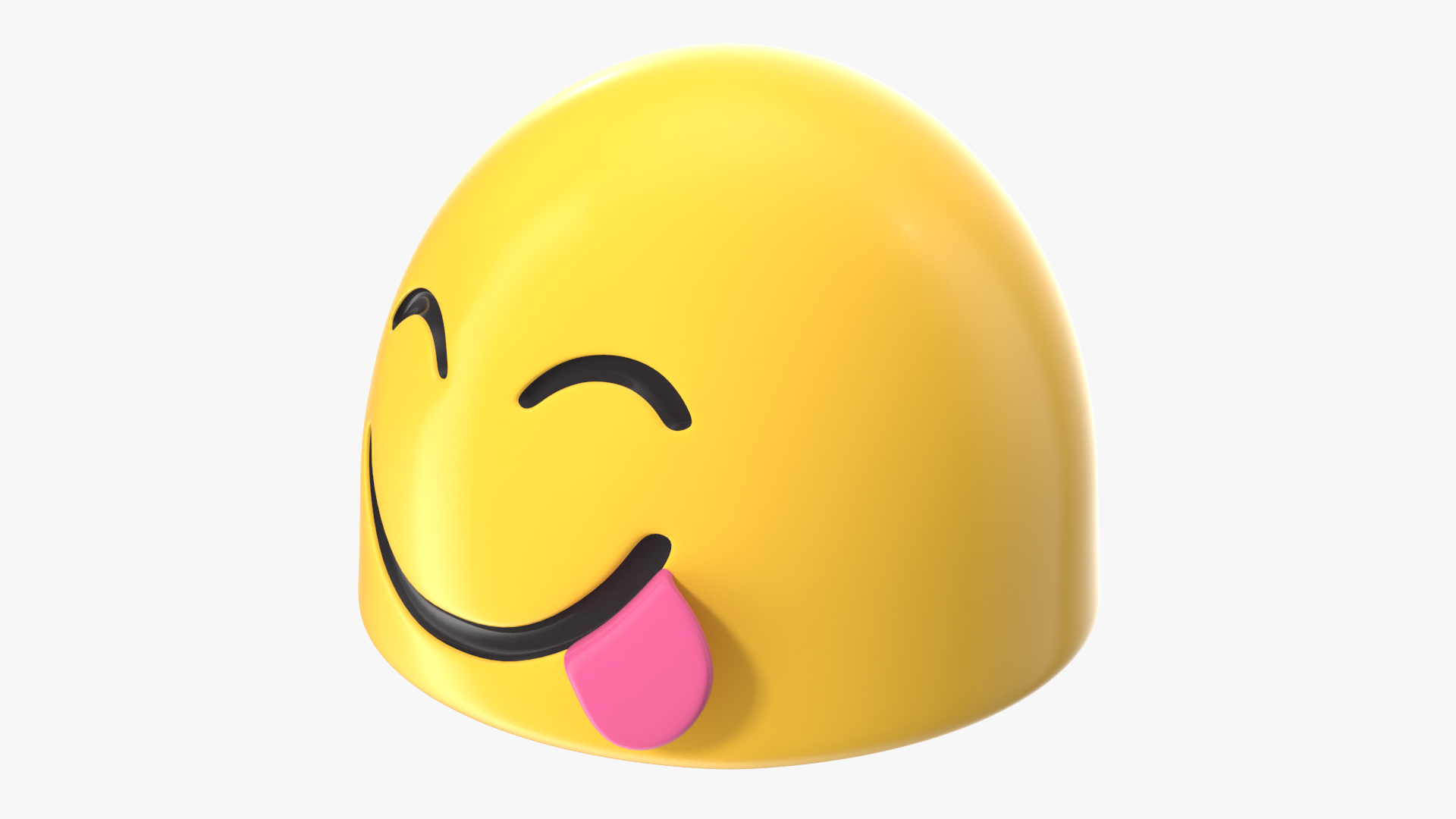 Face Savoring Food Android Emoji 3D