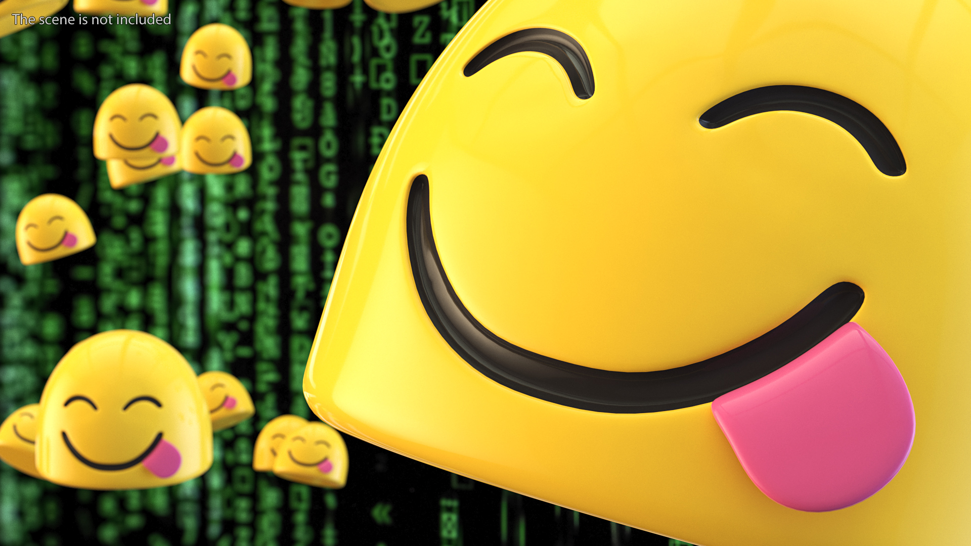 Face Savoring Food Android Emoji 3D