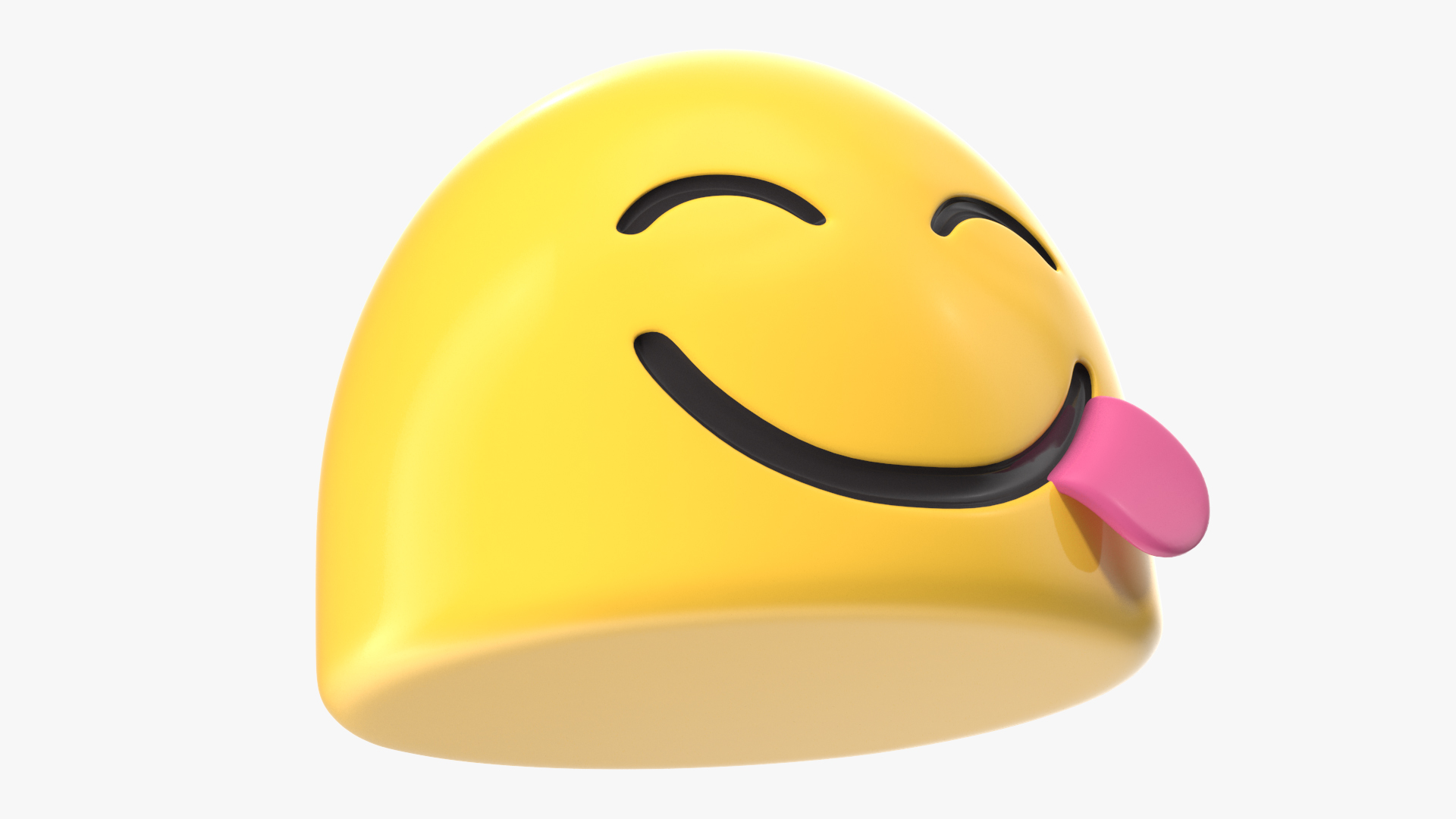 Face Savoring Food Android Emoji 3D