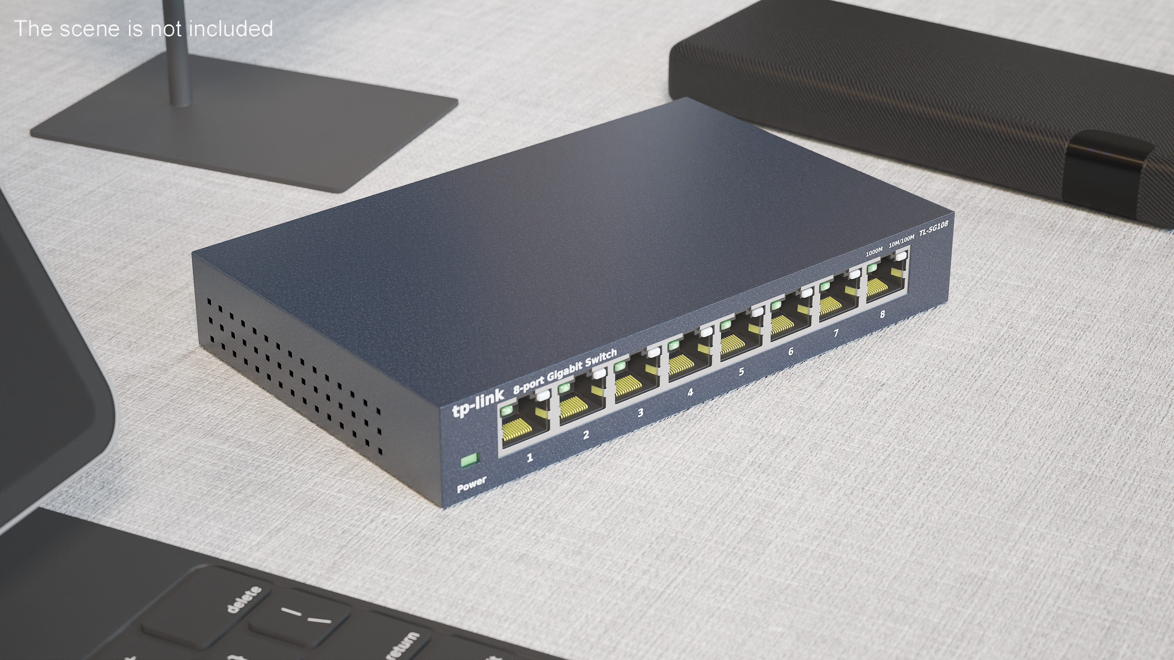 3D Network Switch TP-Link TL-SG108