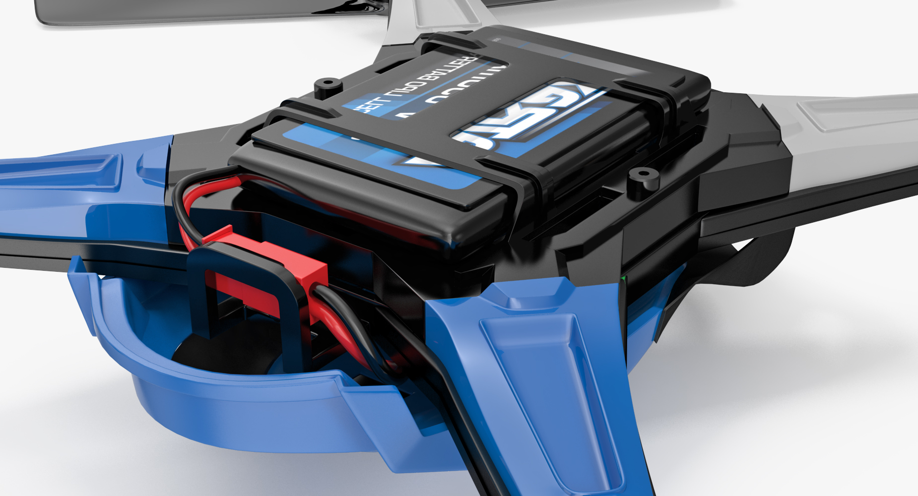 Quad Rotor Helicopter LaTrax Alias 3D model