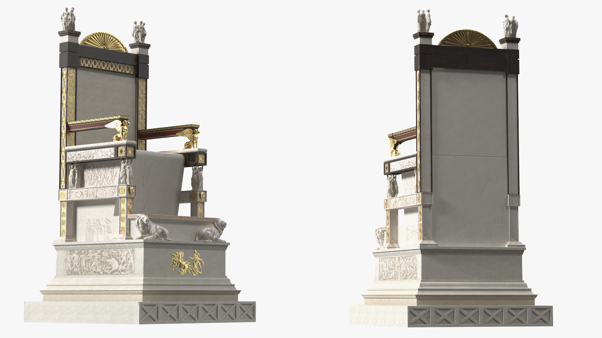3D Zeus Throne