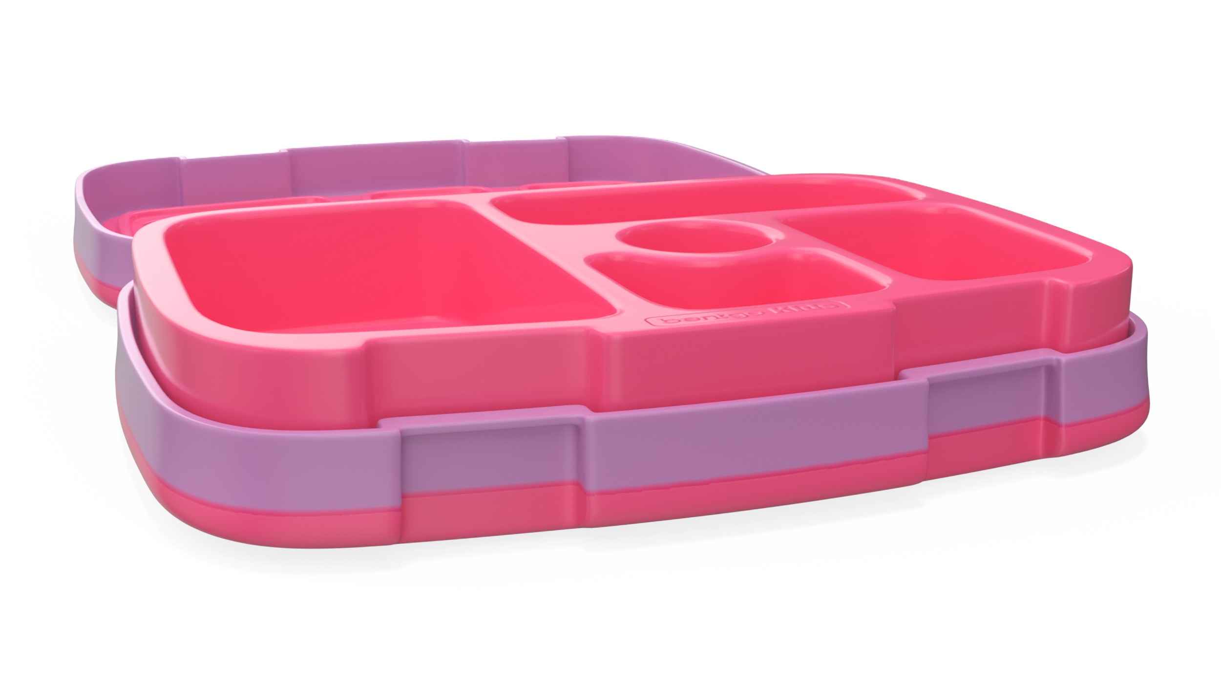 3D Lunch Box Bentgo Kids Open Pink