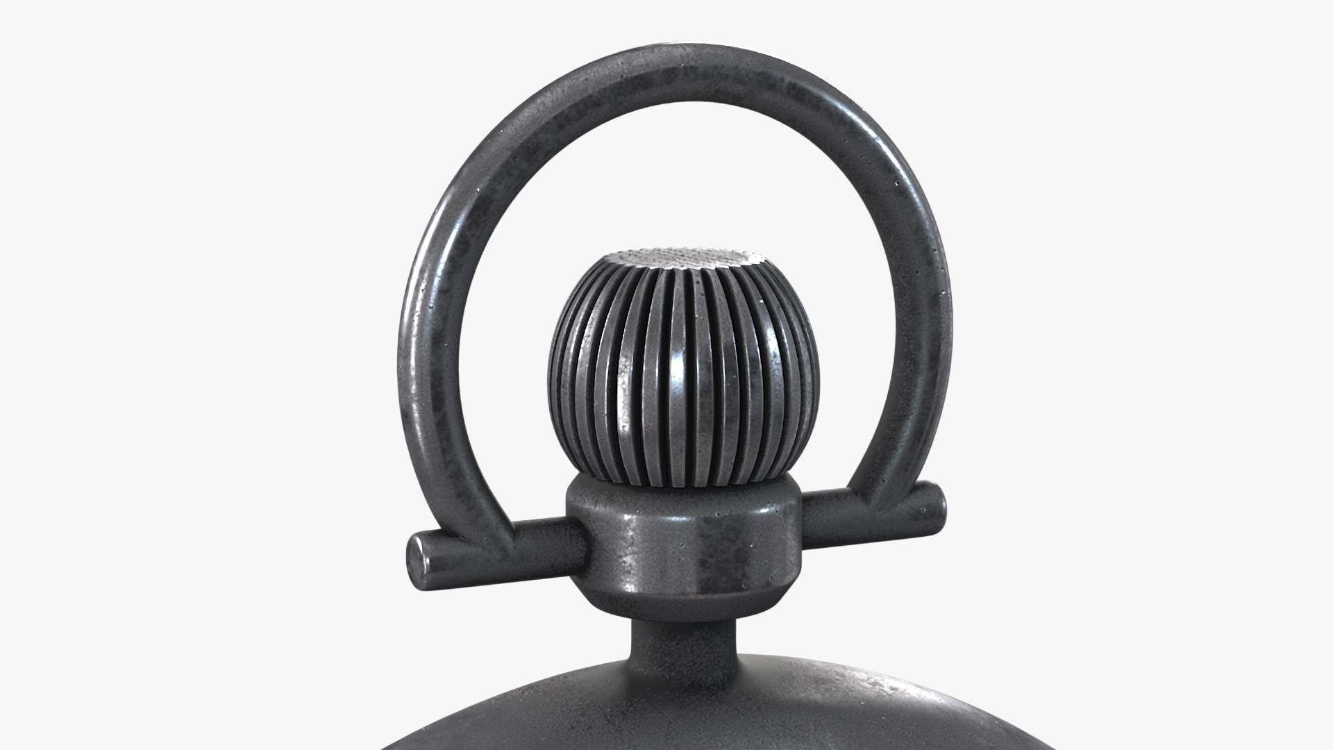Antique Pocket Watch Animated 3D model