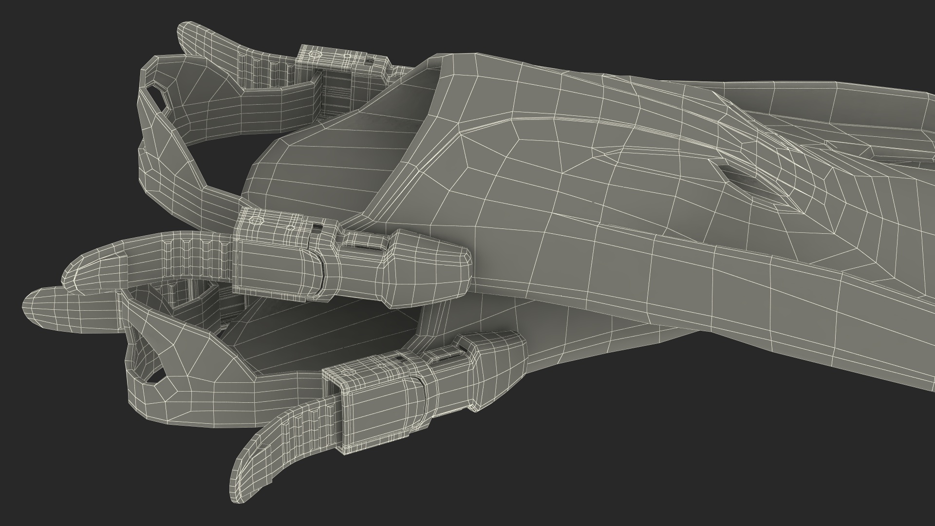 3D Oceanic Viper Open Heel Scuba Fin model