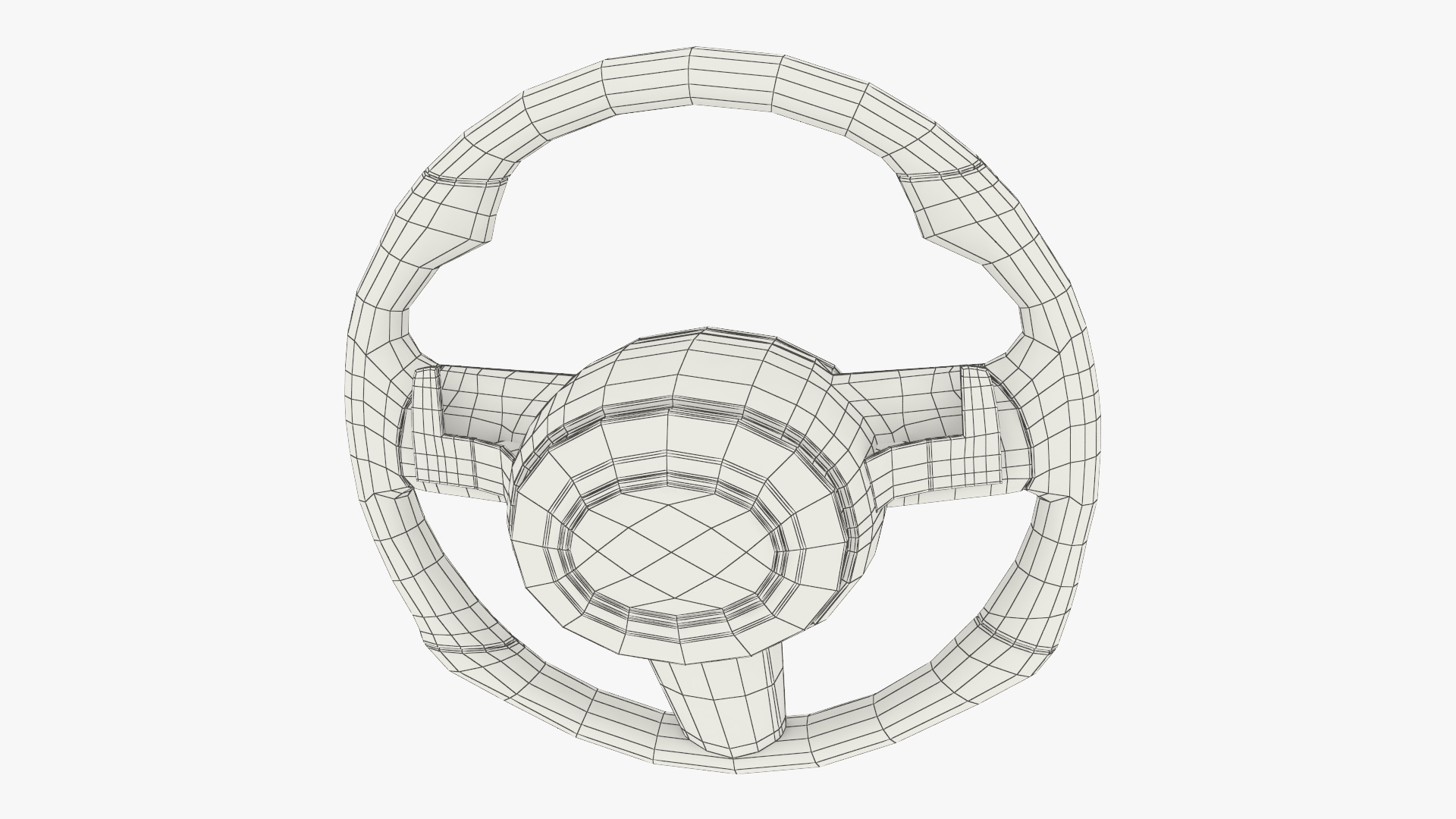 Car Steering Wheel With Control Buttons, view 7