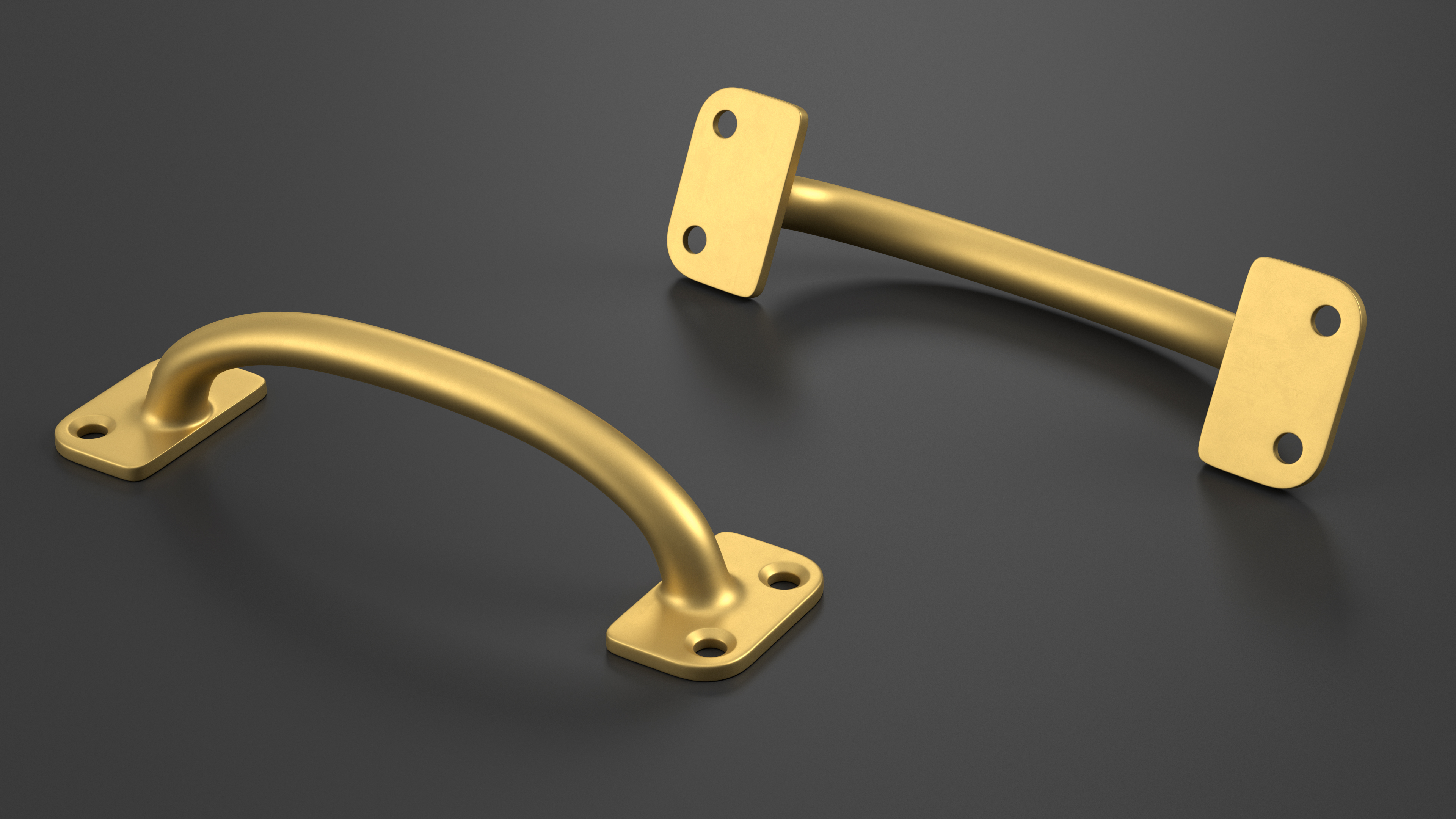 3D Kitchen Cabinet Handle Traditional Bronze