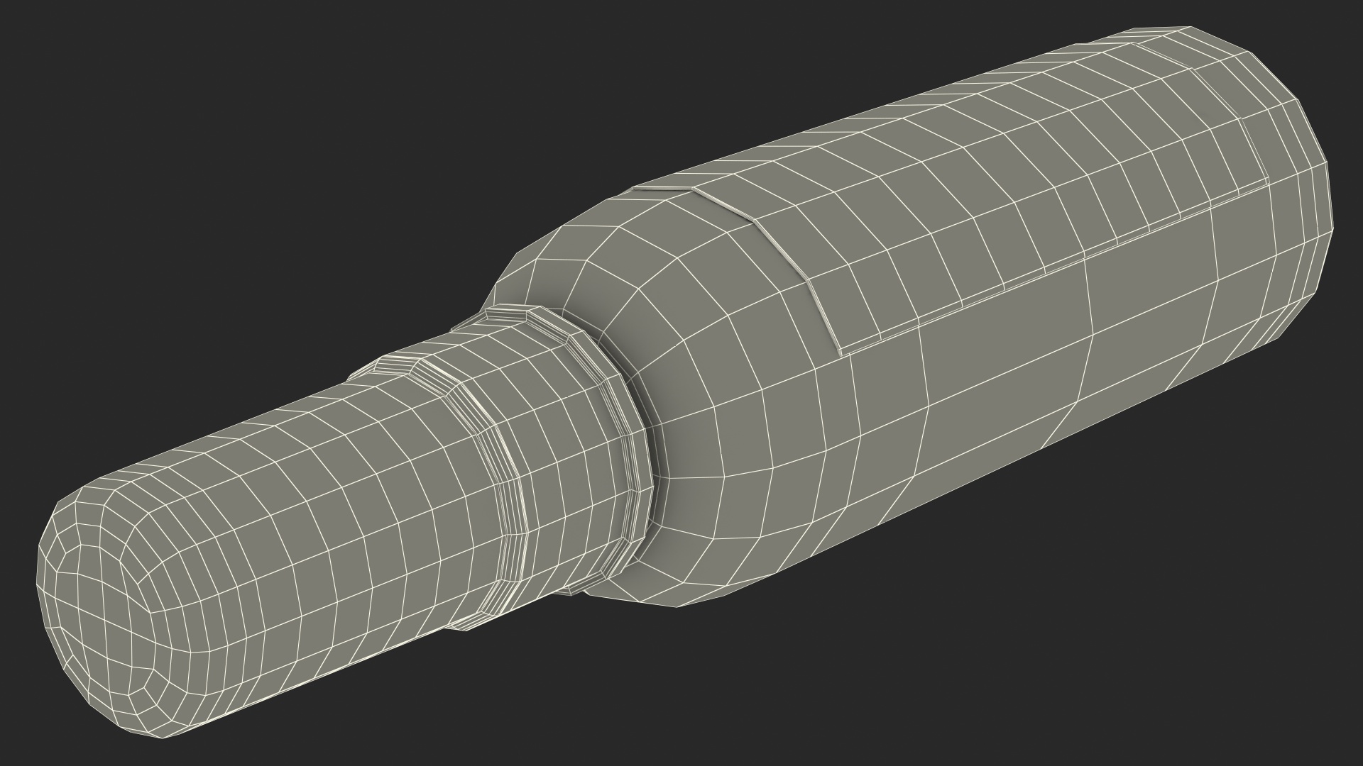 3D Empty Plastic Spray Bottle
