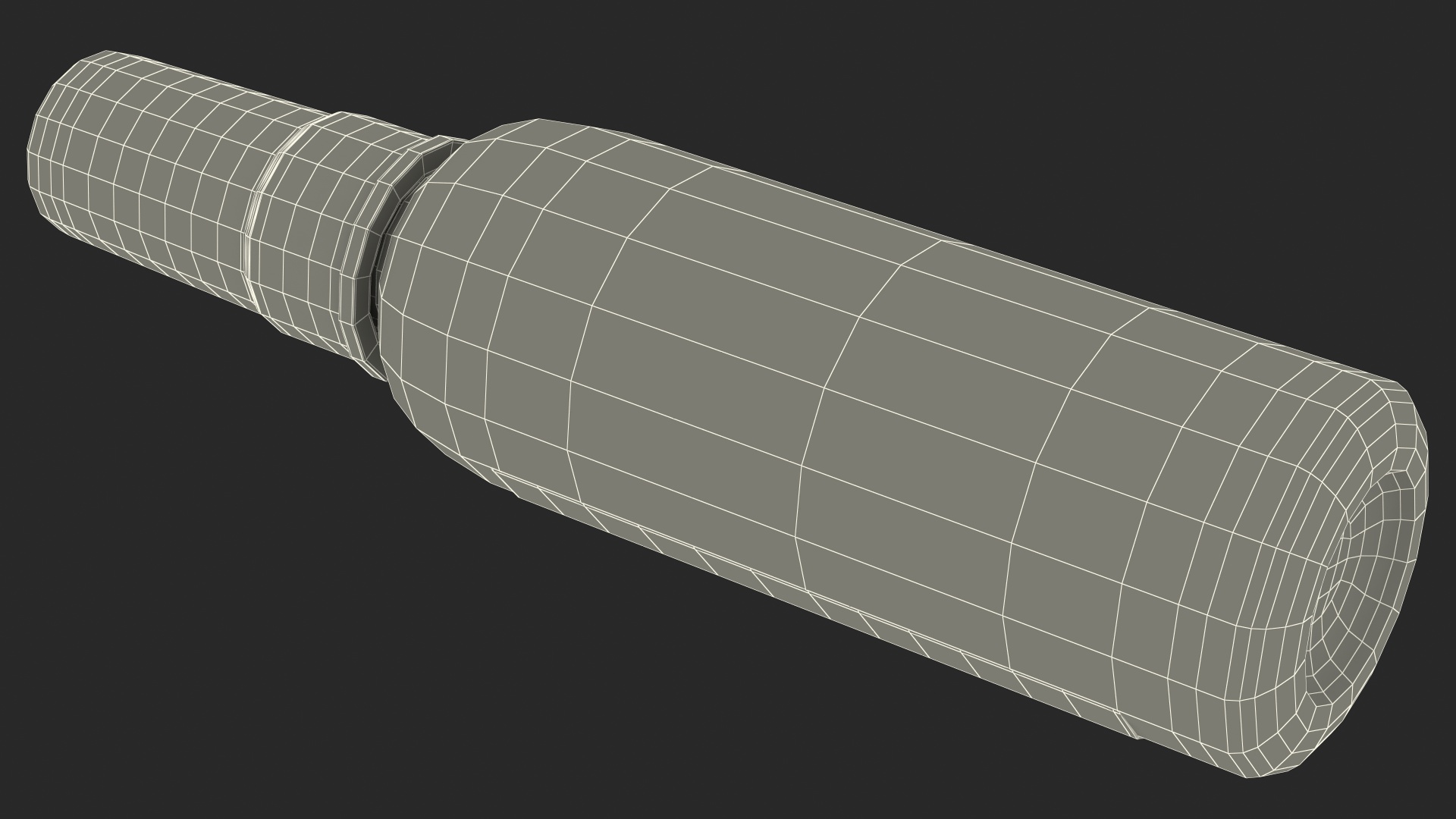 3D Empty Plastic Spray Bottle