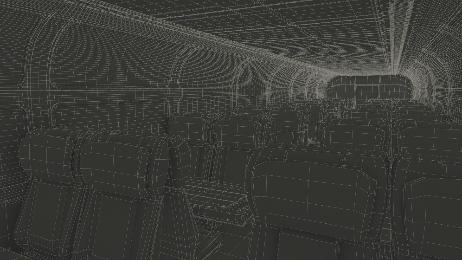 Double Decker Passenger Car Amtrak 3D model