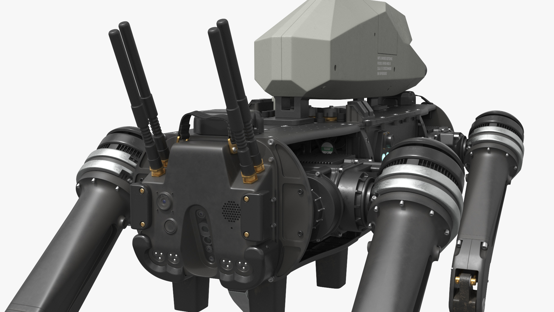 Ghost Robotics Vision 60 with SWORD Turret, view 8