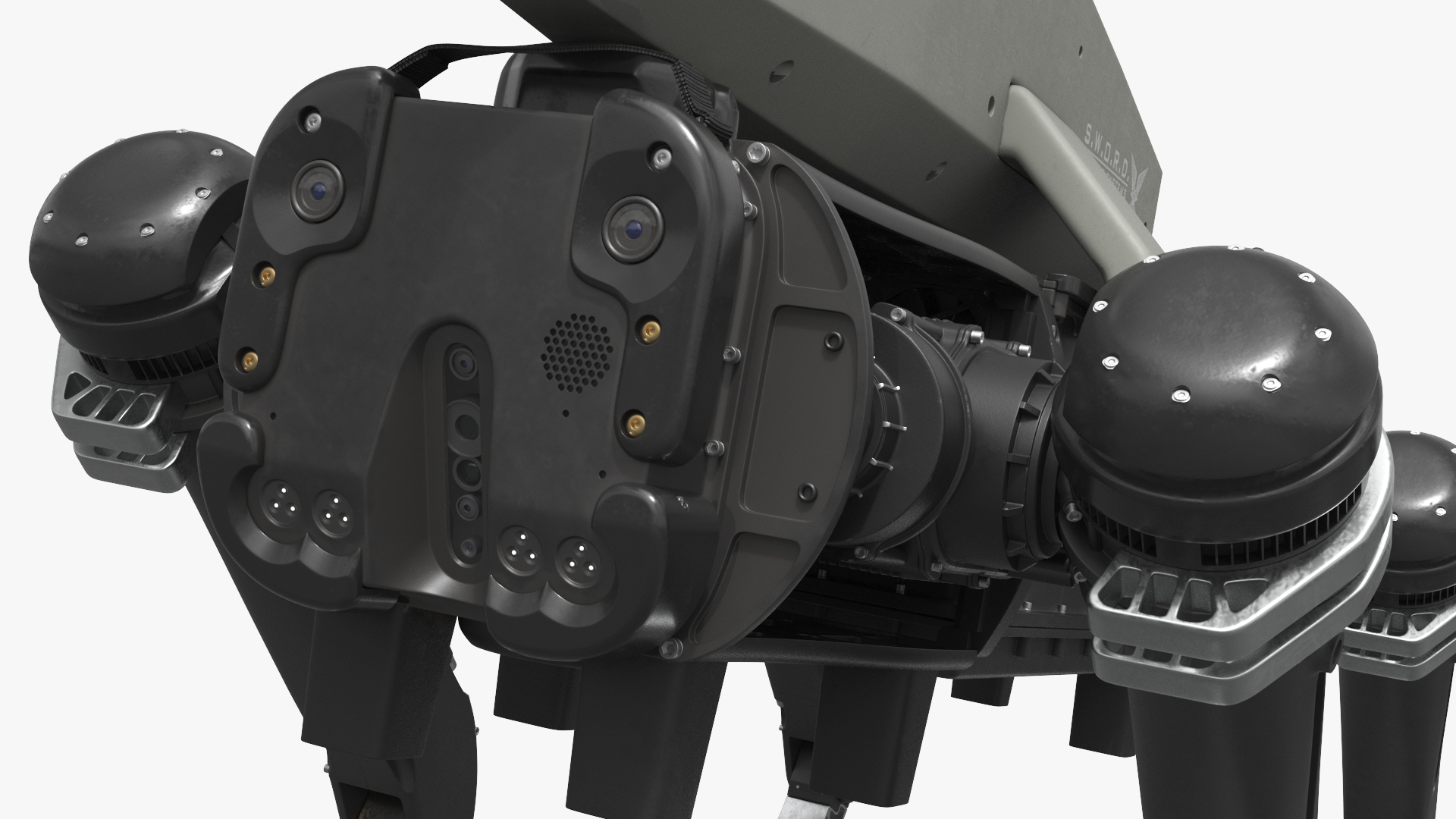 Ghost Robotics Vision 60 with SWORD Turret, view 10