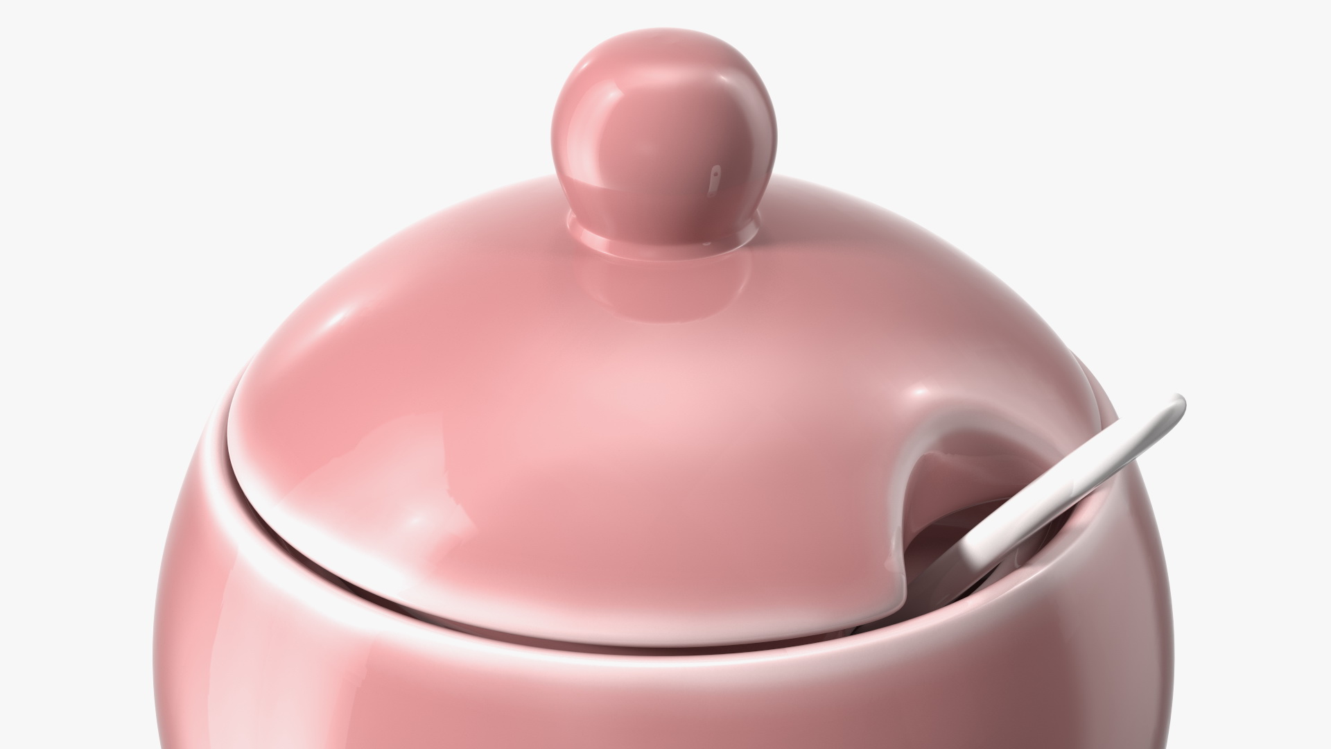 Sugar Bowl Red 3D model
