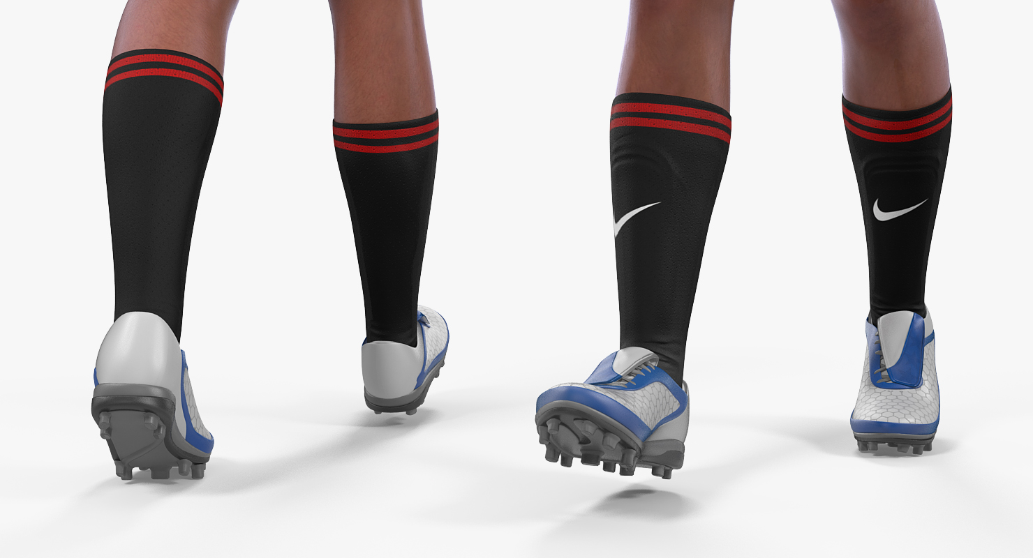 3D model Soccer or Football Player Manchester United Rigged