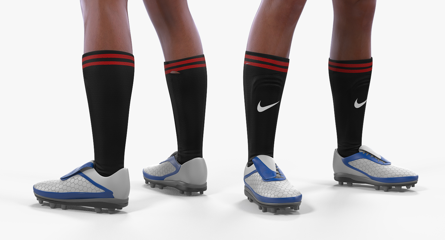 3D model Soccer or Football Player Manchester United Rigged