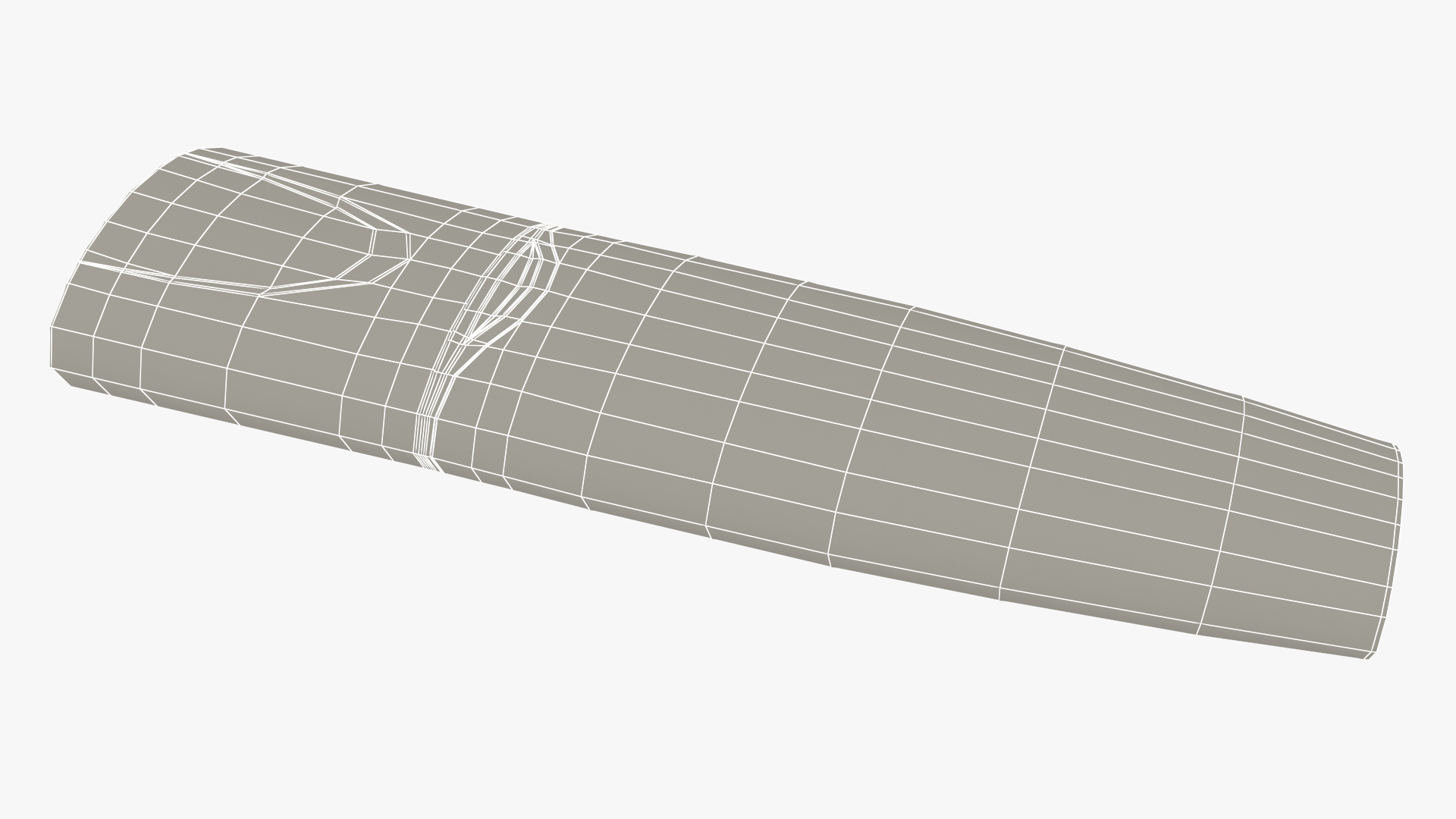 Black Highlighter Marker 3D model
