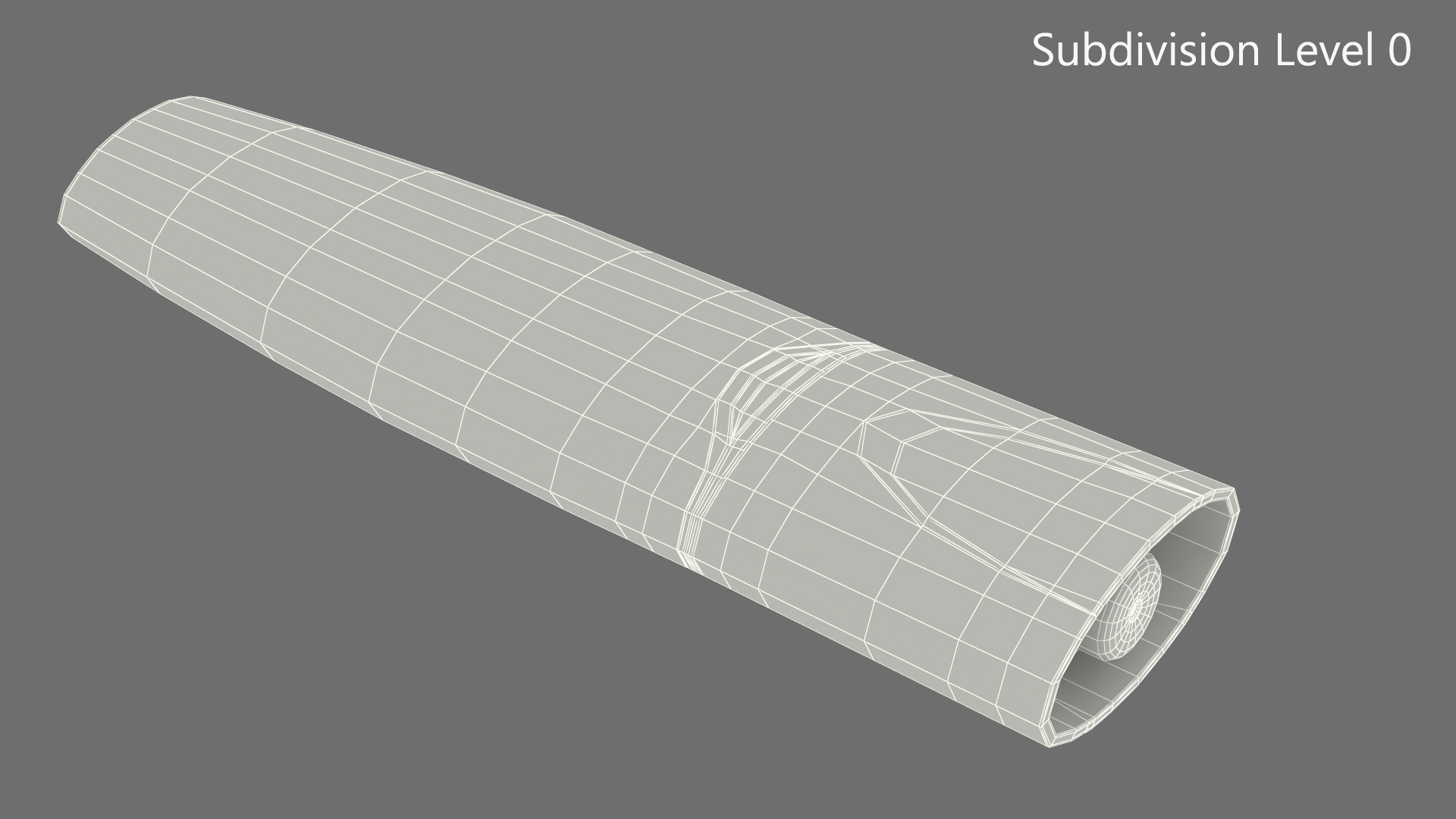 Black Highlighter Marker 3D model