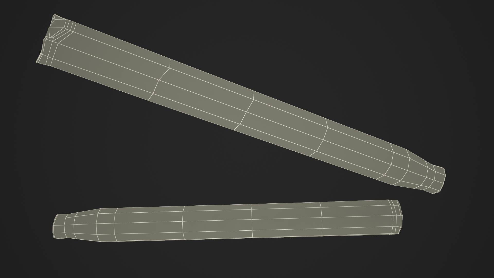 3D model Black Cigarillo