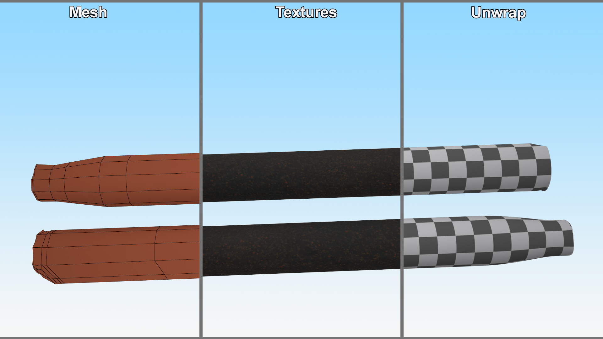 3D model Black Cigarillo
