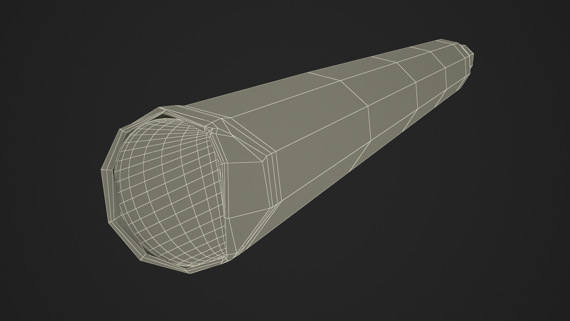 3D model Black Cigarillo