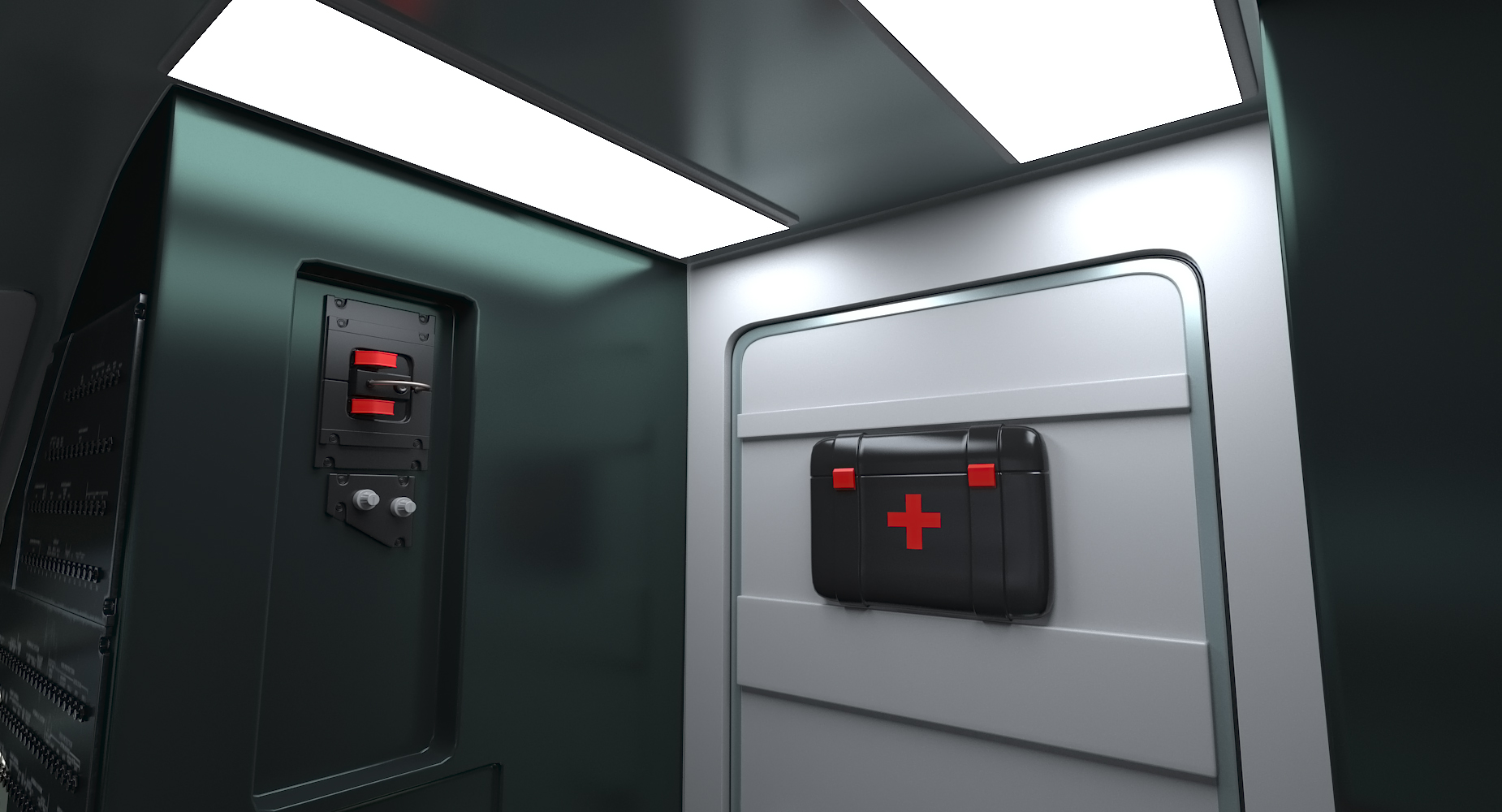 Boeing 737 Interior 3D model