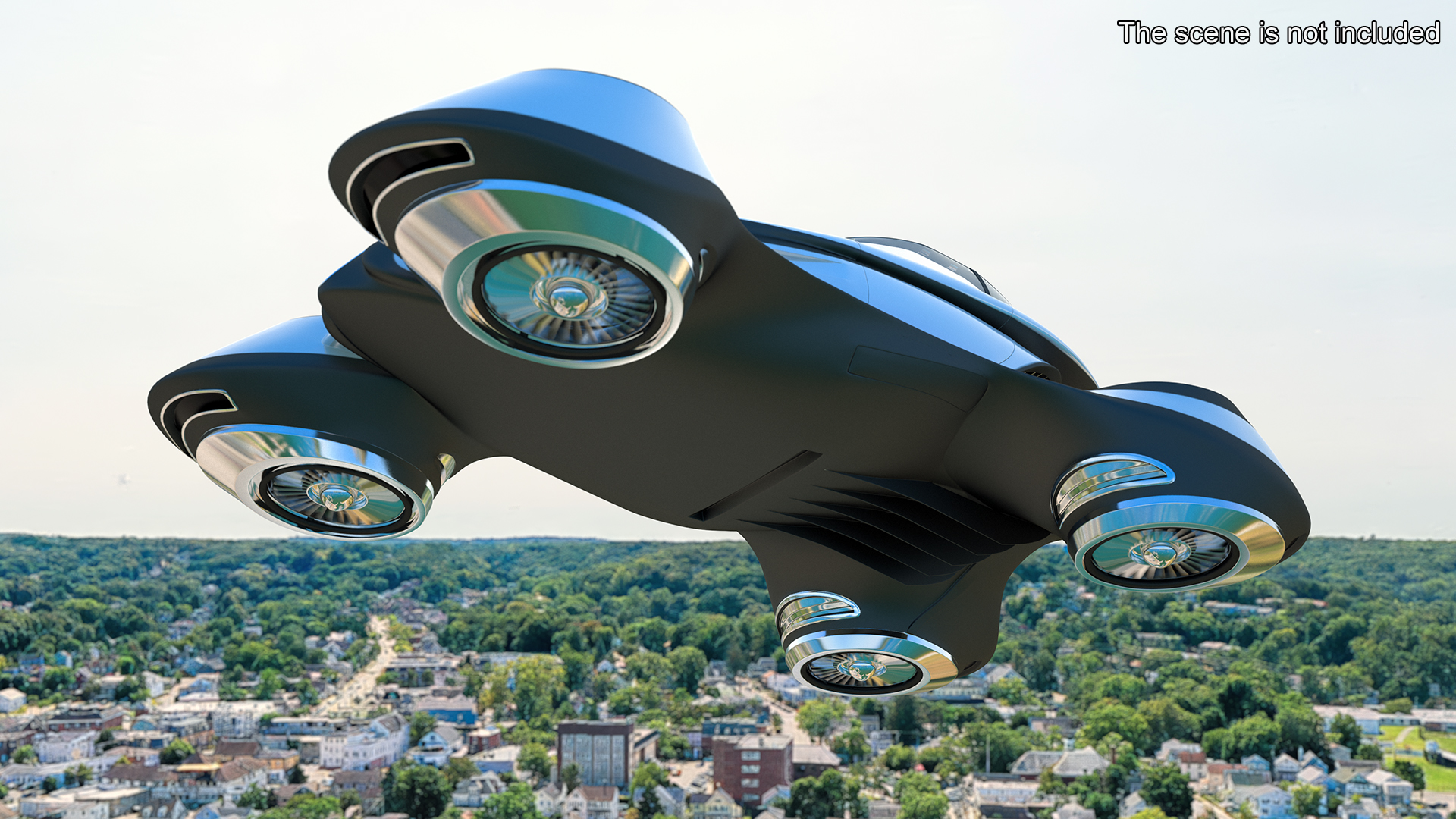 3D model Hover Car Concept by Lazzarini